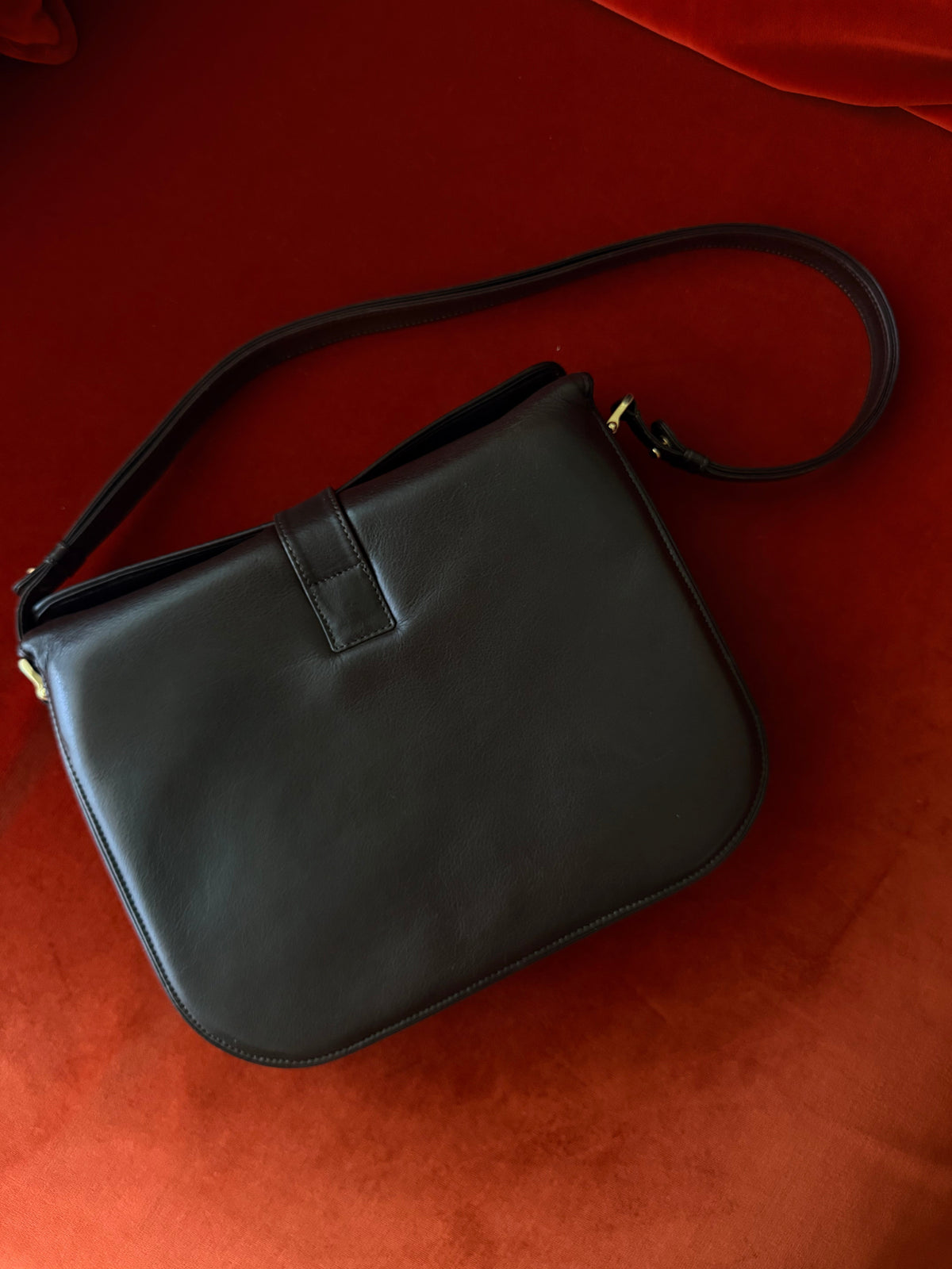 Borsa vintage in nappa a spalla