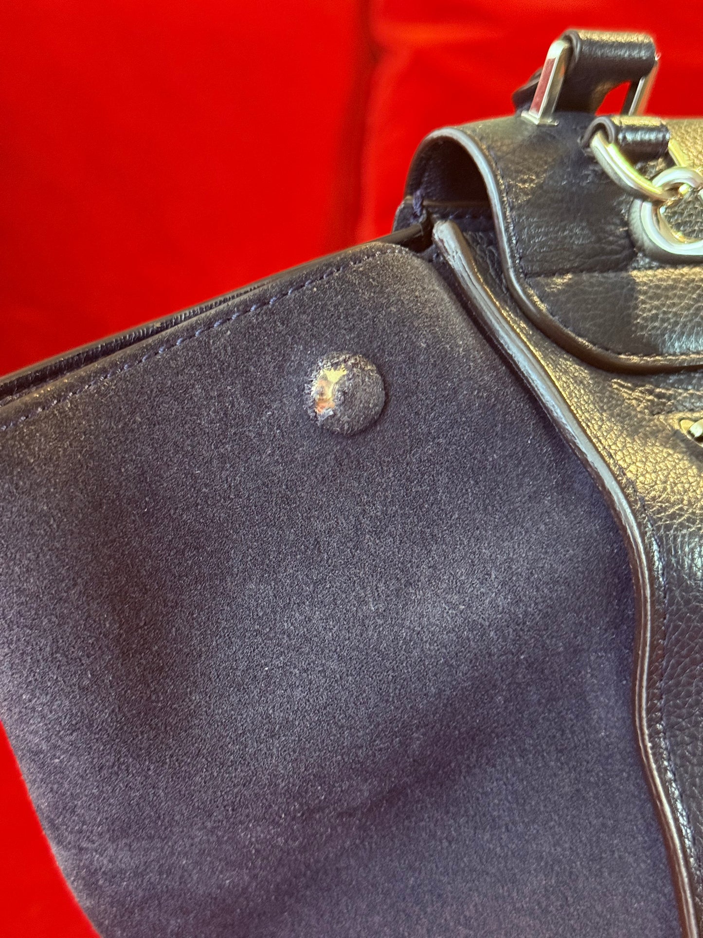 Céline borsa “Trapeze” blu