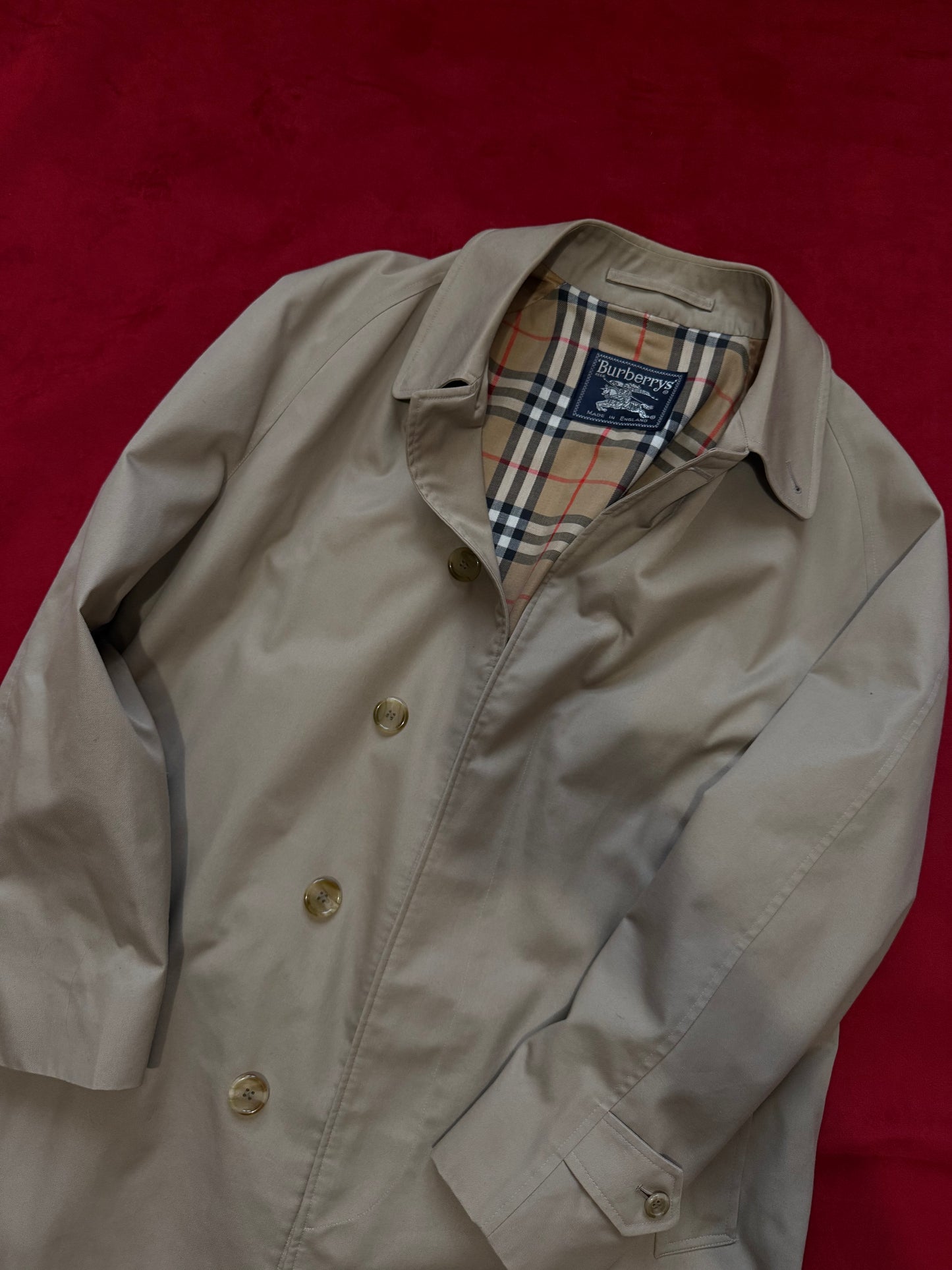 Burberry trench coat vintage
