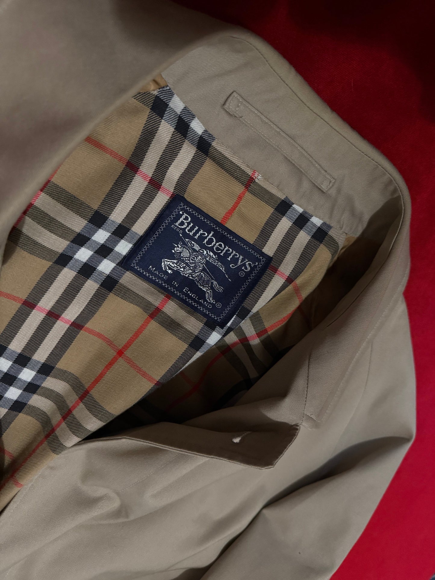 Burberry trench coat vintage