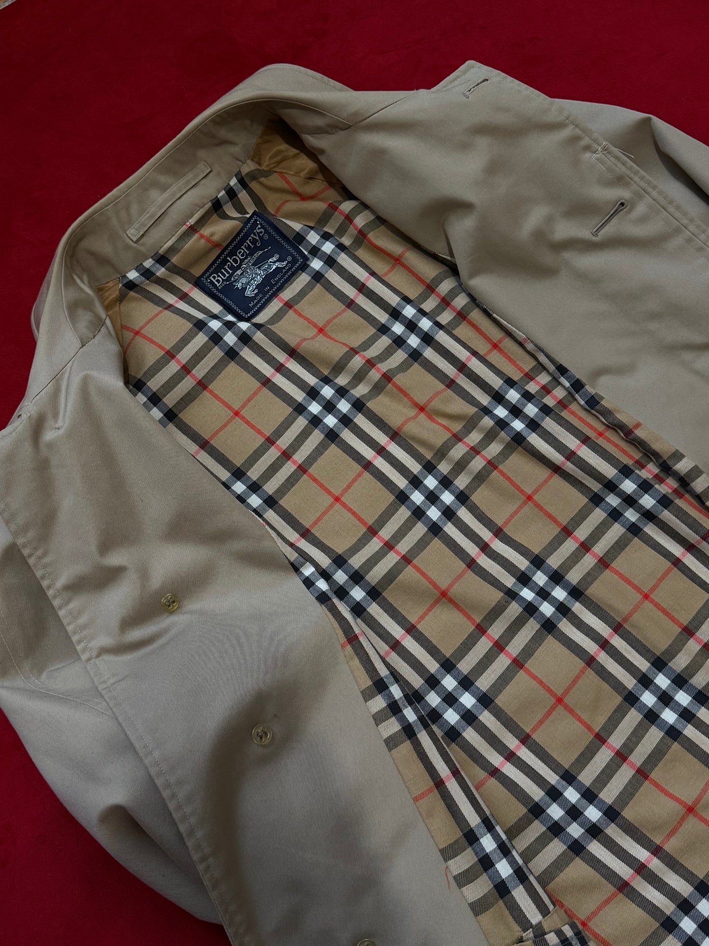 Burberry trench coat vintage