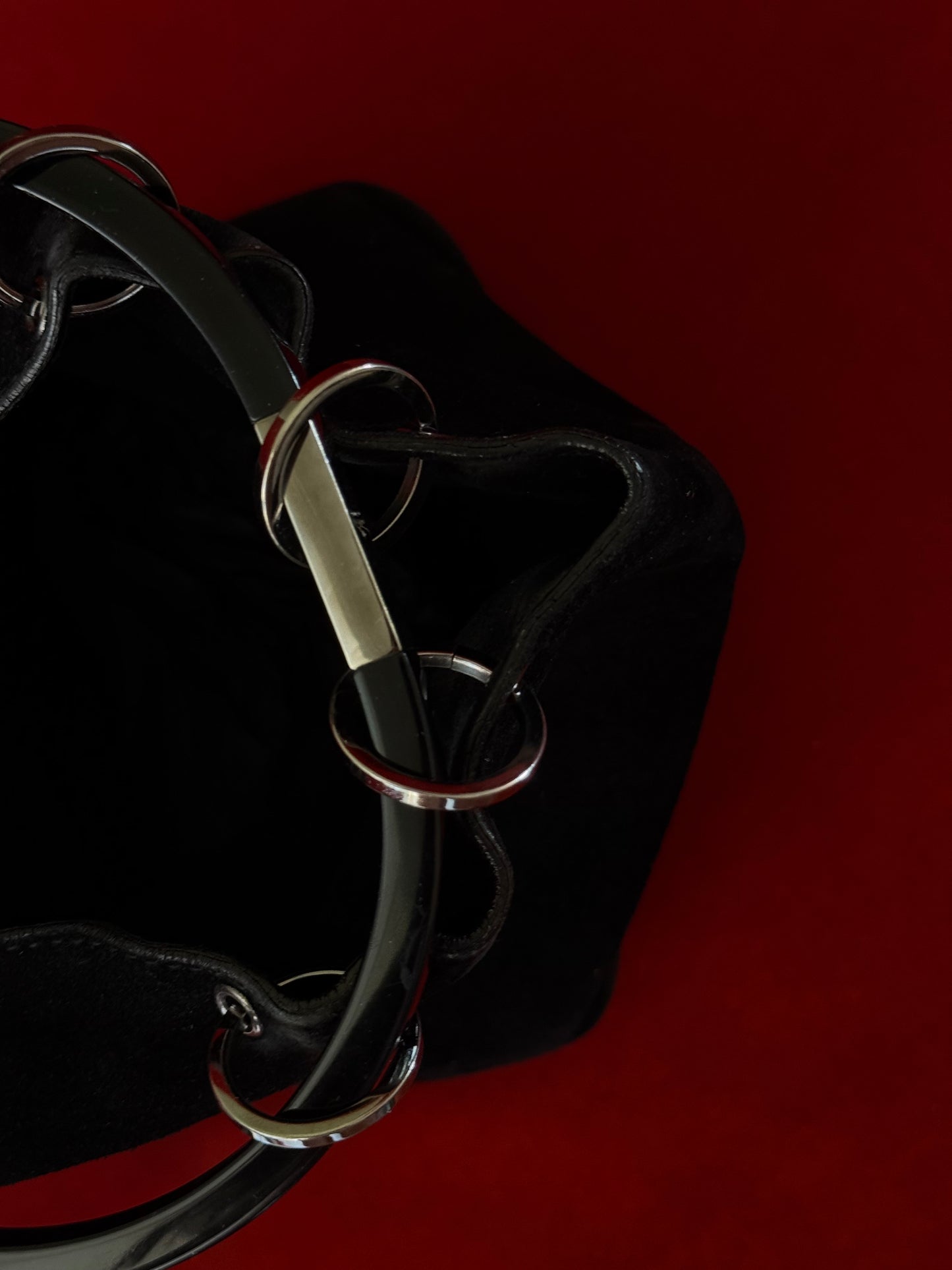 Gucci borsa in suede A/I 1999
