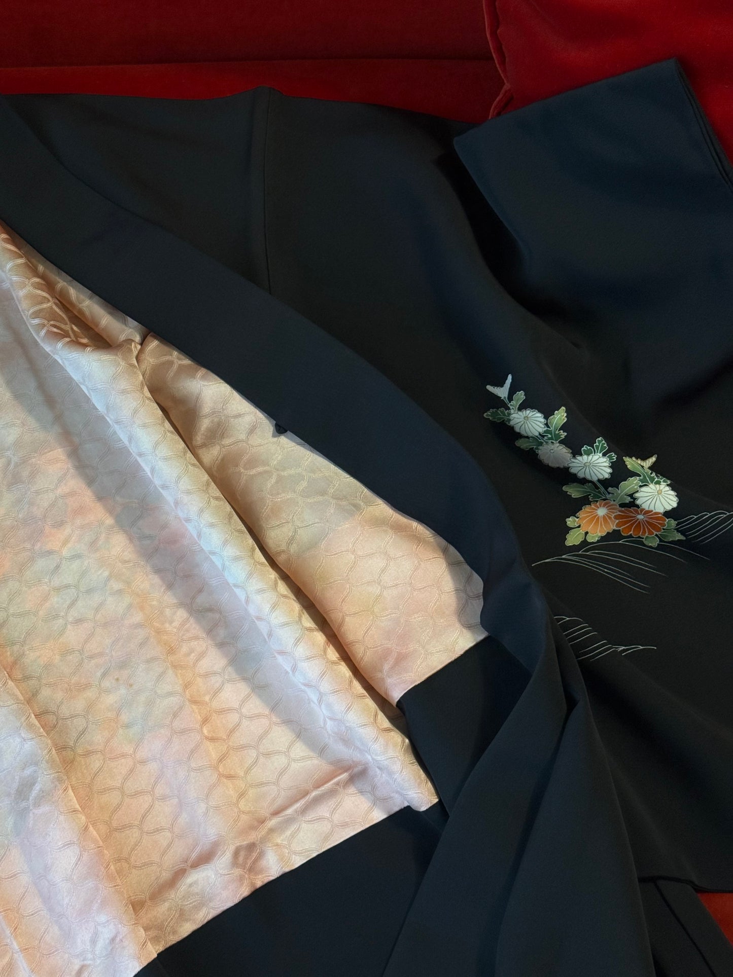 Haori vintage giapponese in seta