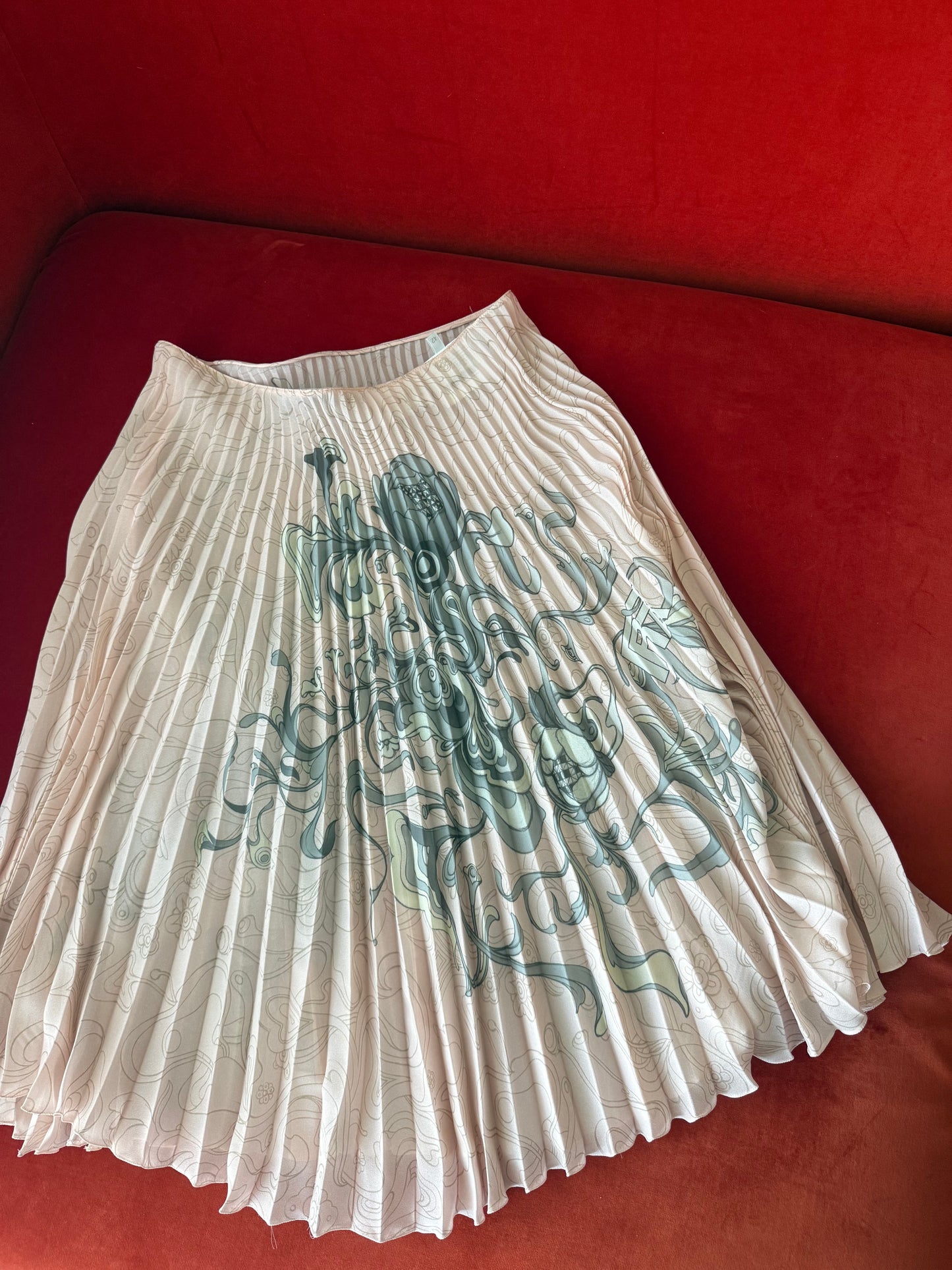 Prada gonna a pieghe Resort 2018