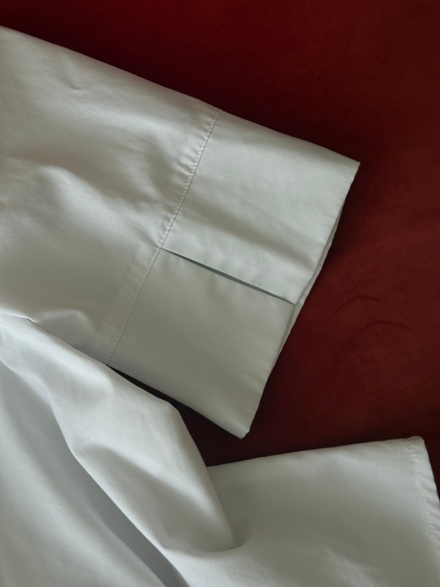 Camicia vintage con colletto ricamato