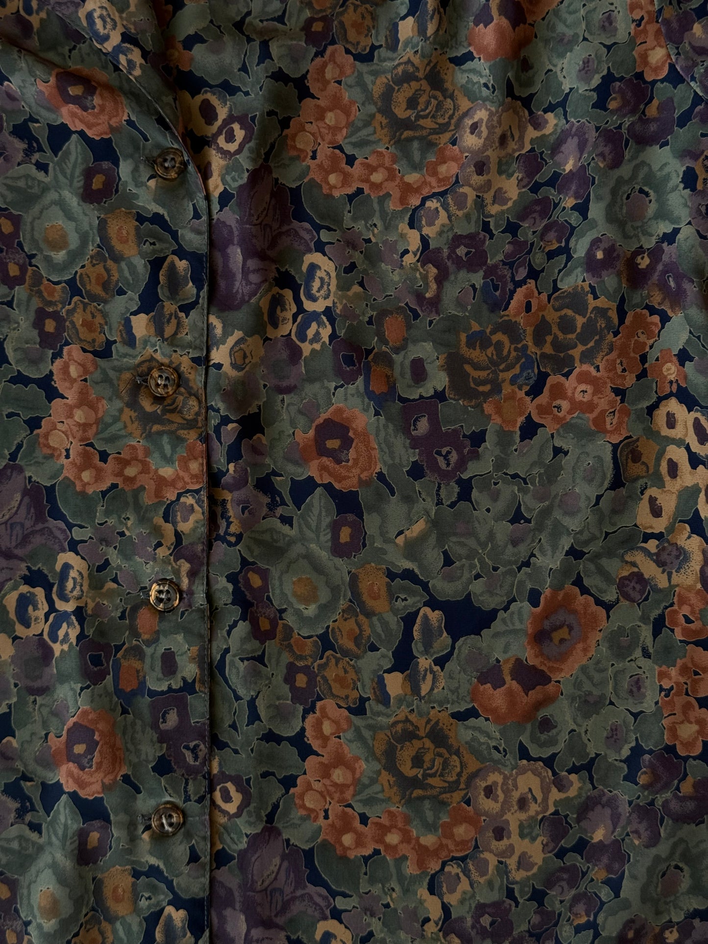 Vintage floral print shirt