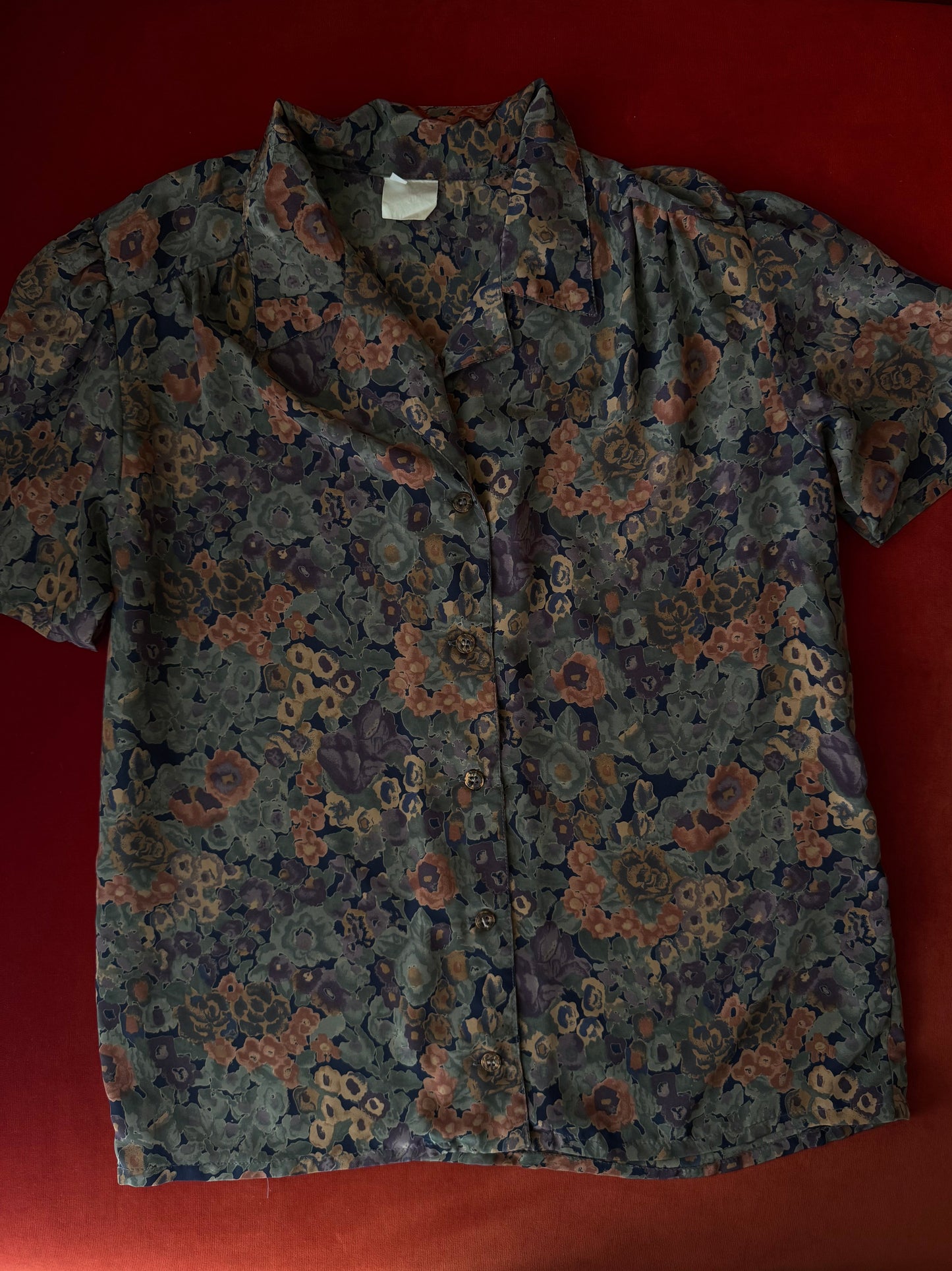 Vintage floral print shirt