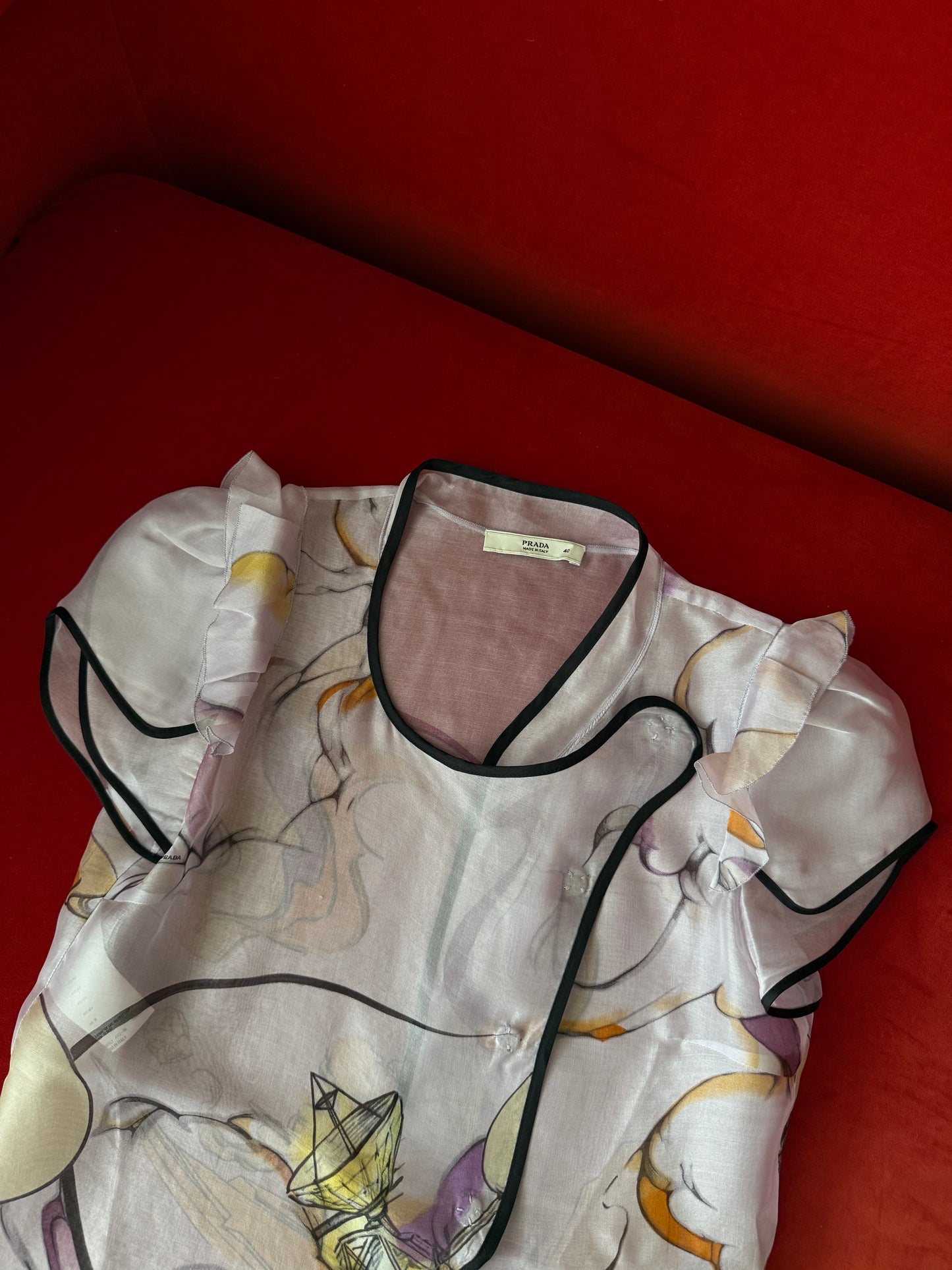 Prada top in seta P/E 2008