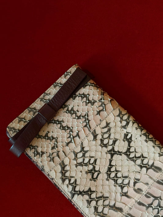 Miu Miu python clutch S/S 2000