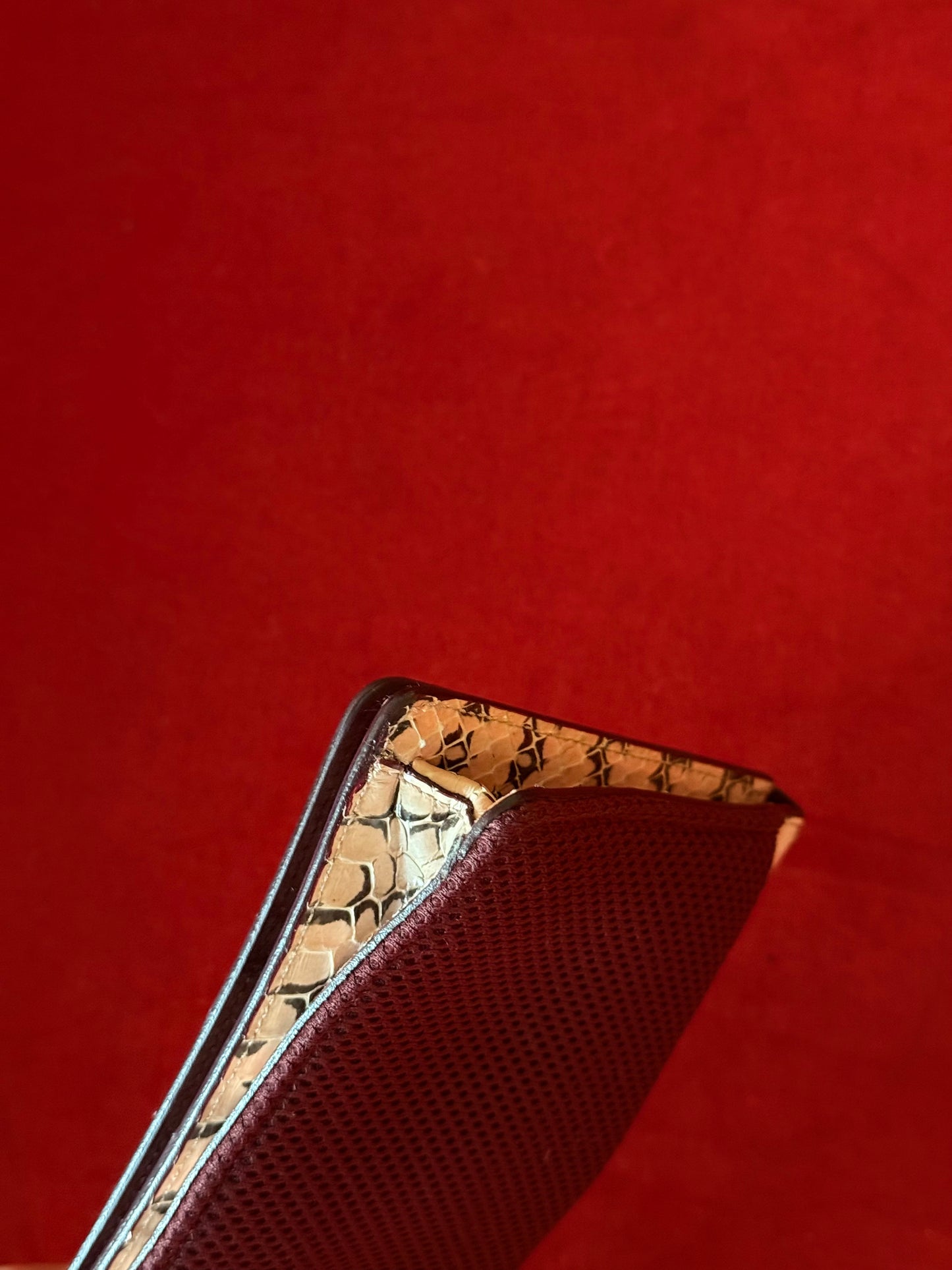 Miu Miu clutch in pitone P/E 2000