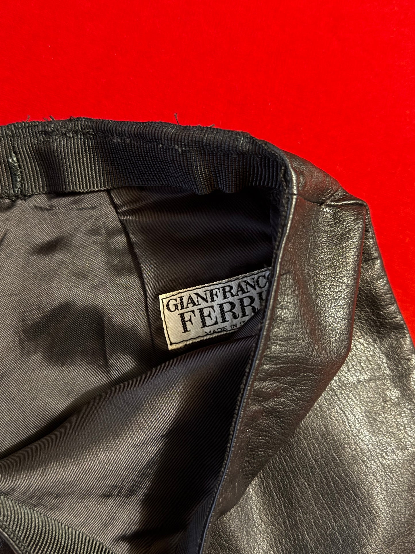 Gianfranco Ferré leather pants