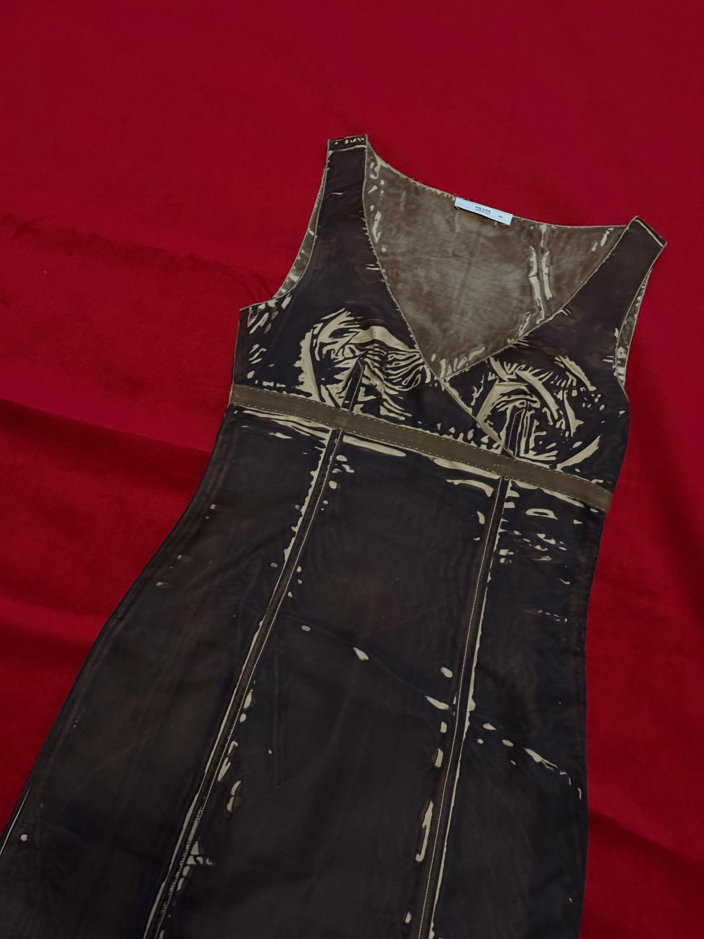 Prada vestito in seta P/E 2005