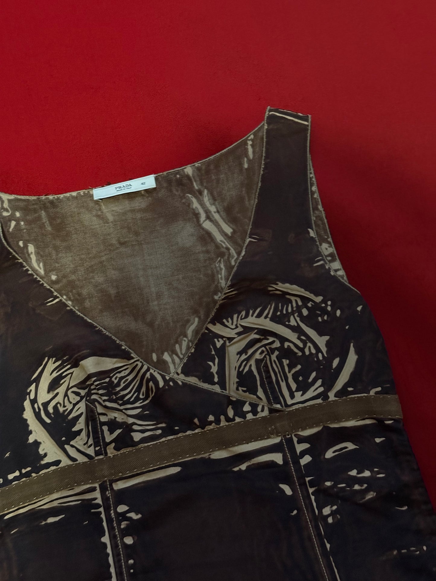 Prada vestito in seta P/E 2005