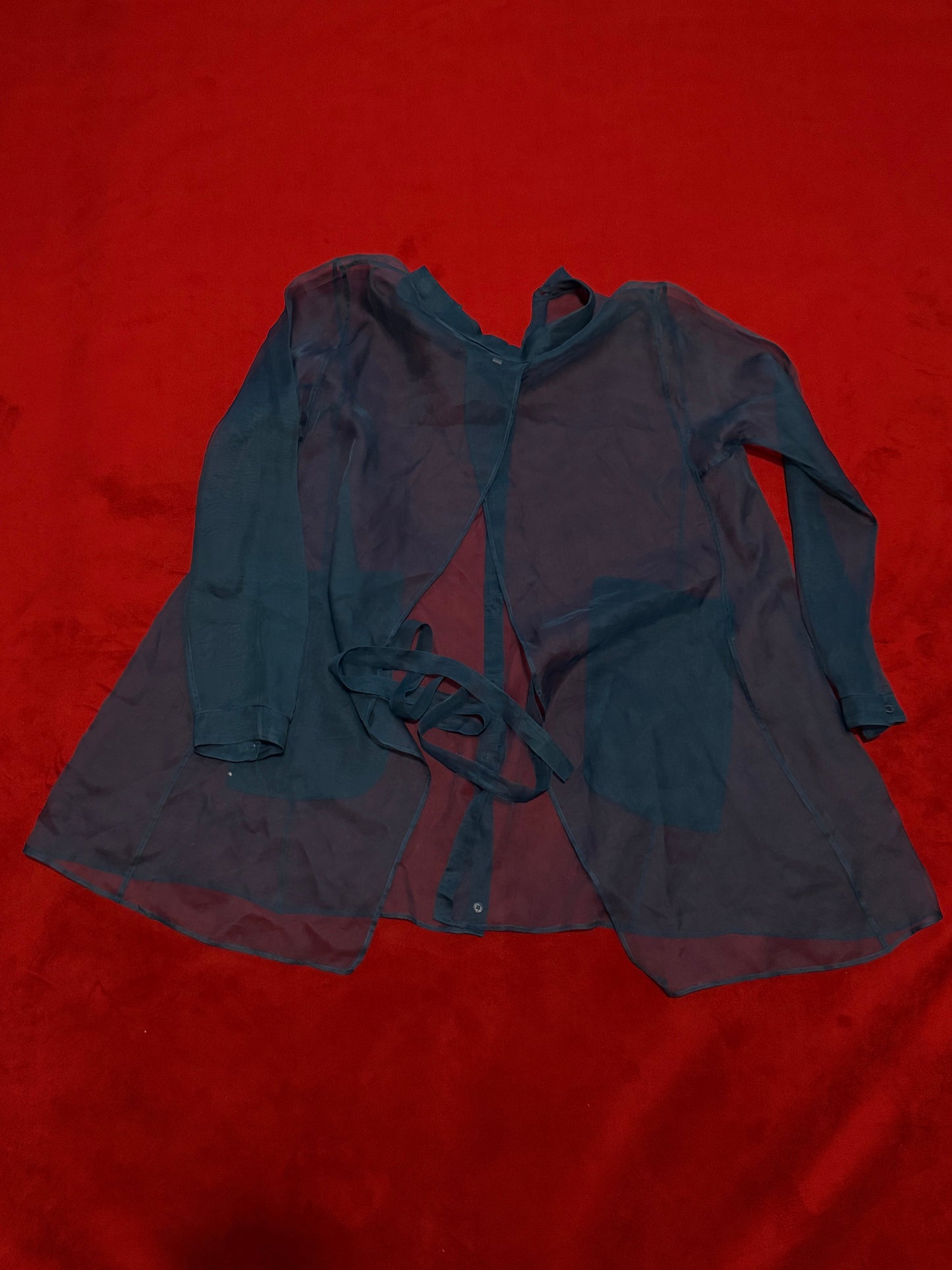 Jil Sander organza shirt