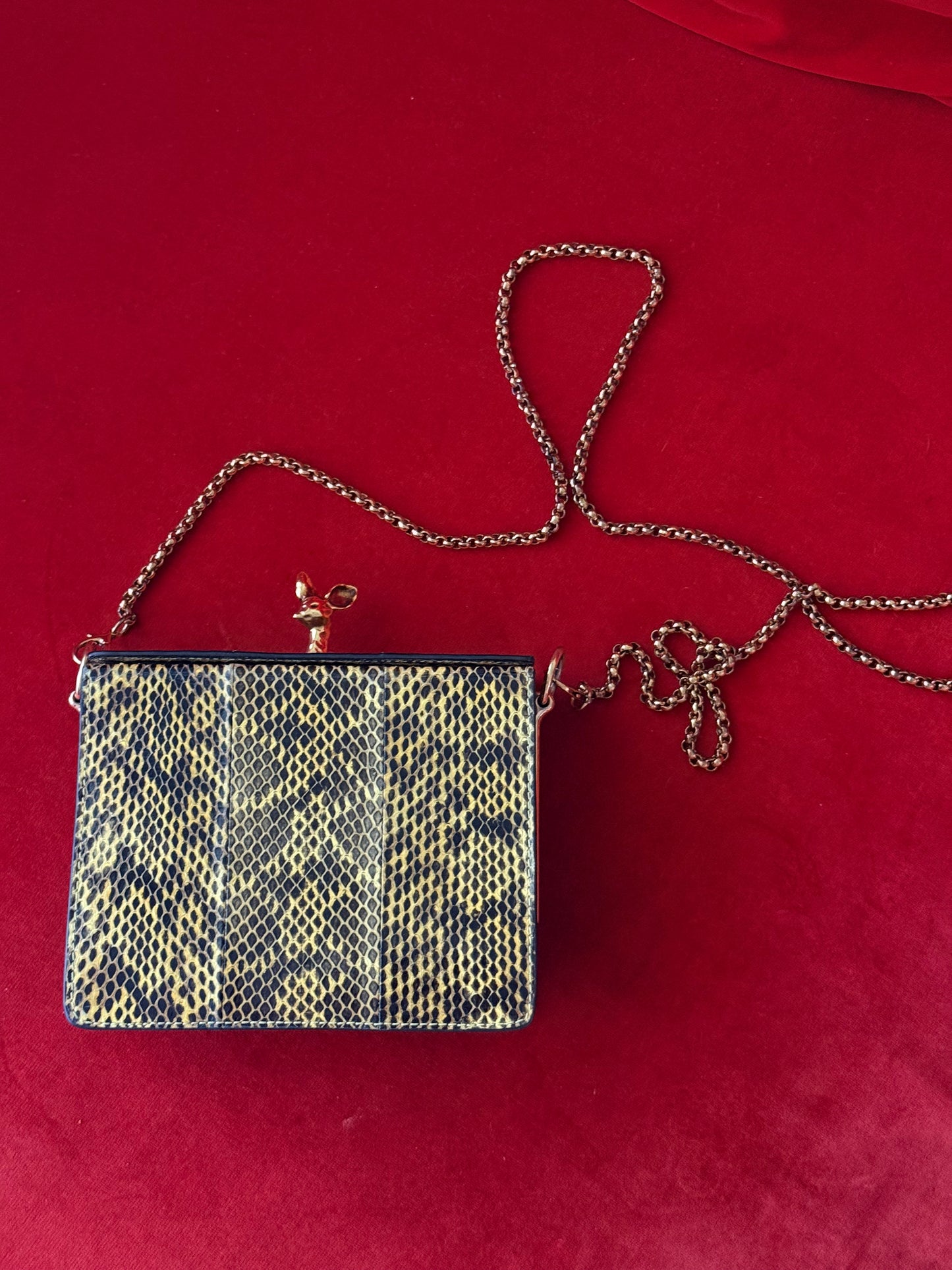 Marni clutch con cerbiatto