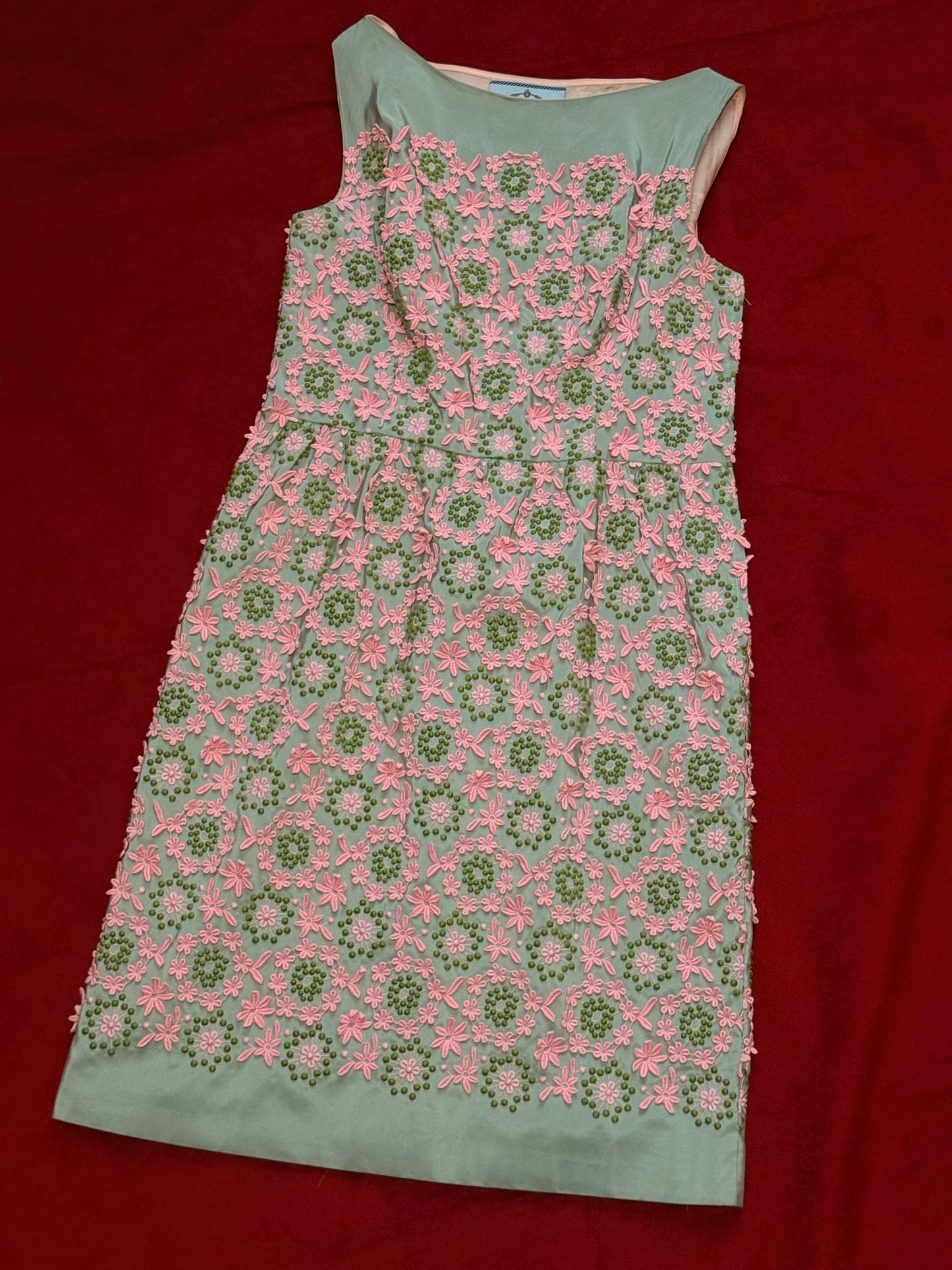 Prada abito con ricami P/E 2012