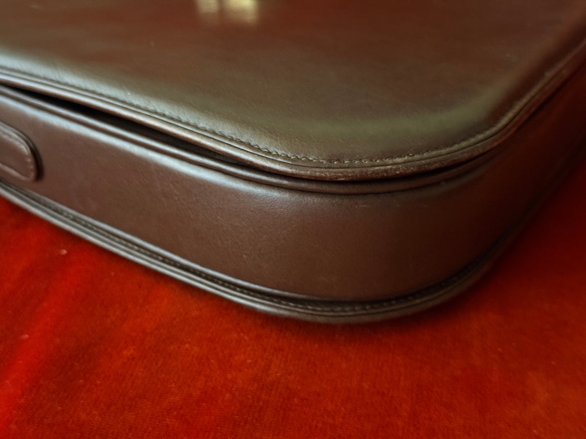 Borsa vintage in nappa a spalla