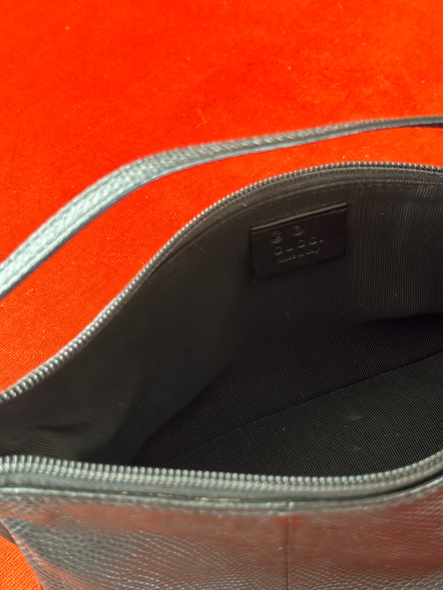 Gucci Barchetta pochette in serpente