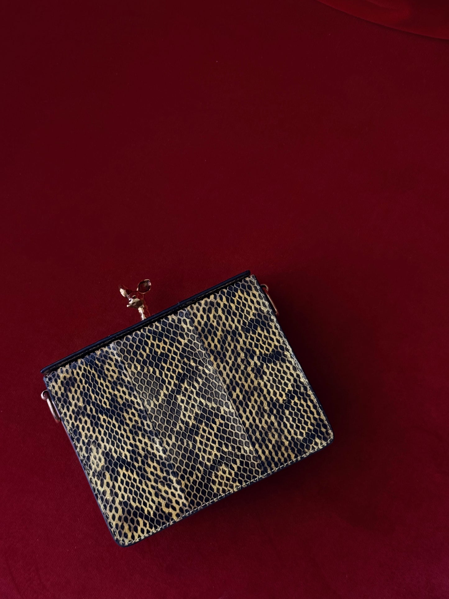 Marni clutch con cerbiatto