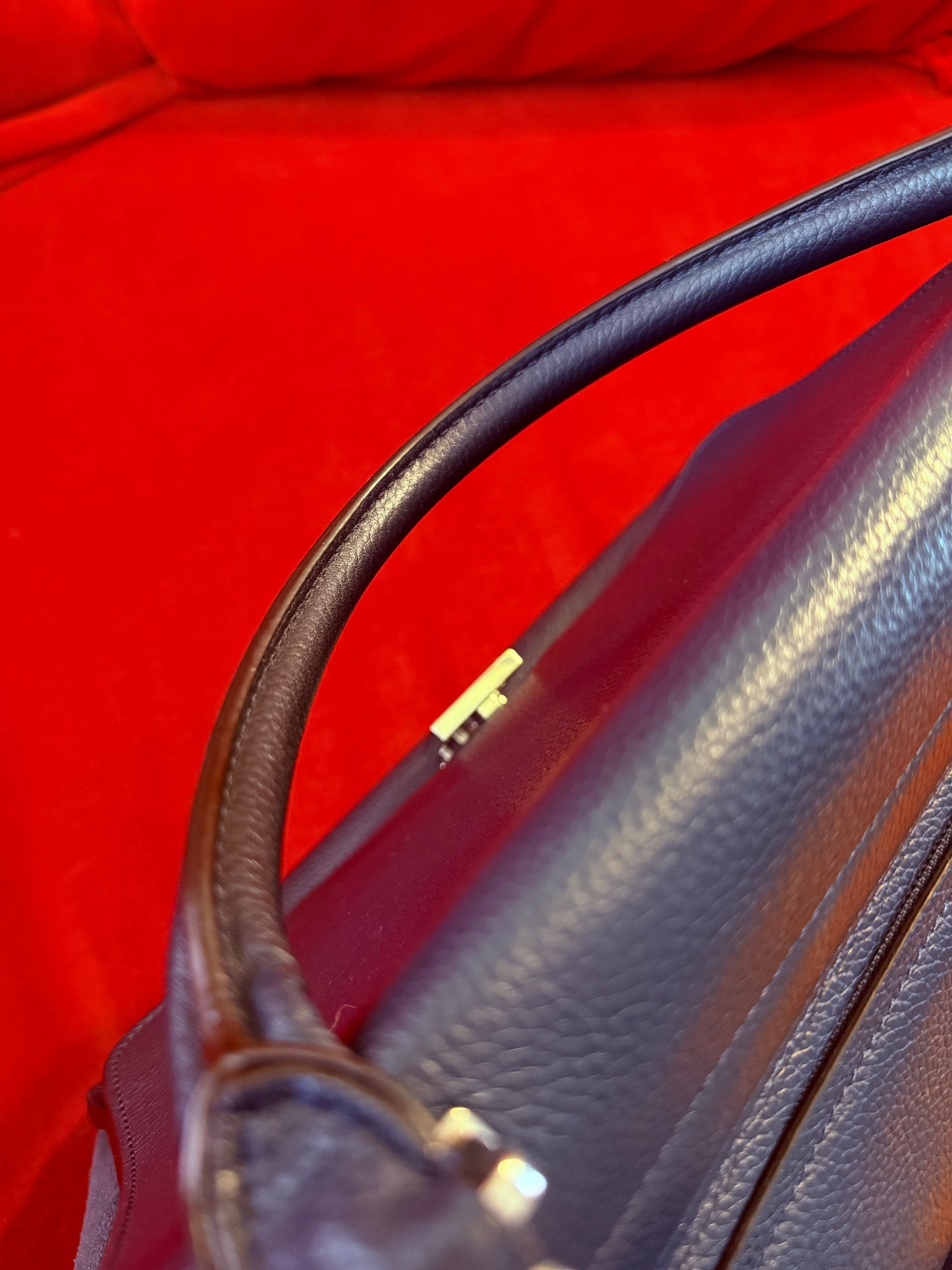 Céline borsa “Trapeze” blu