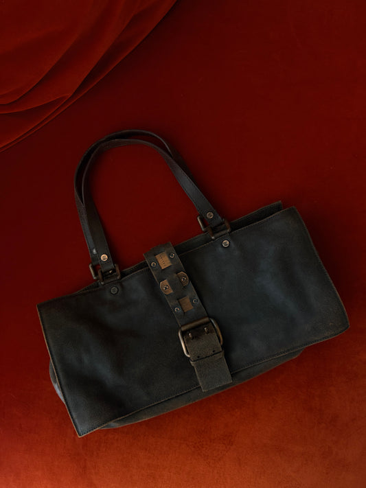 Céline borsa in pelle effetto “used”