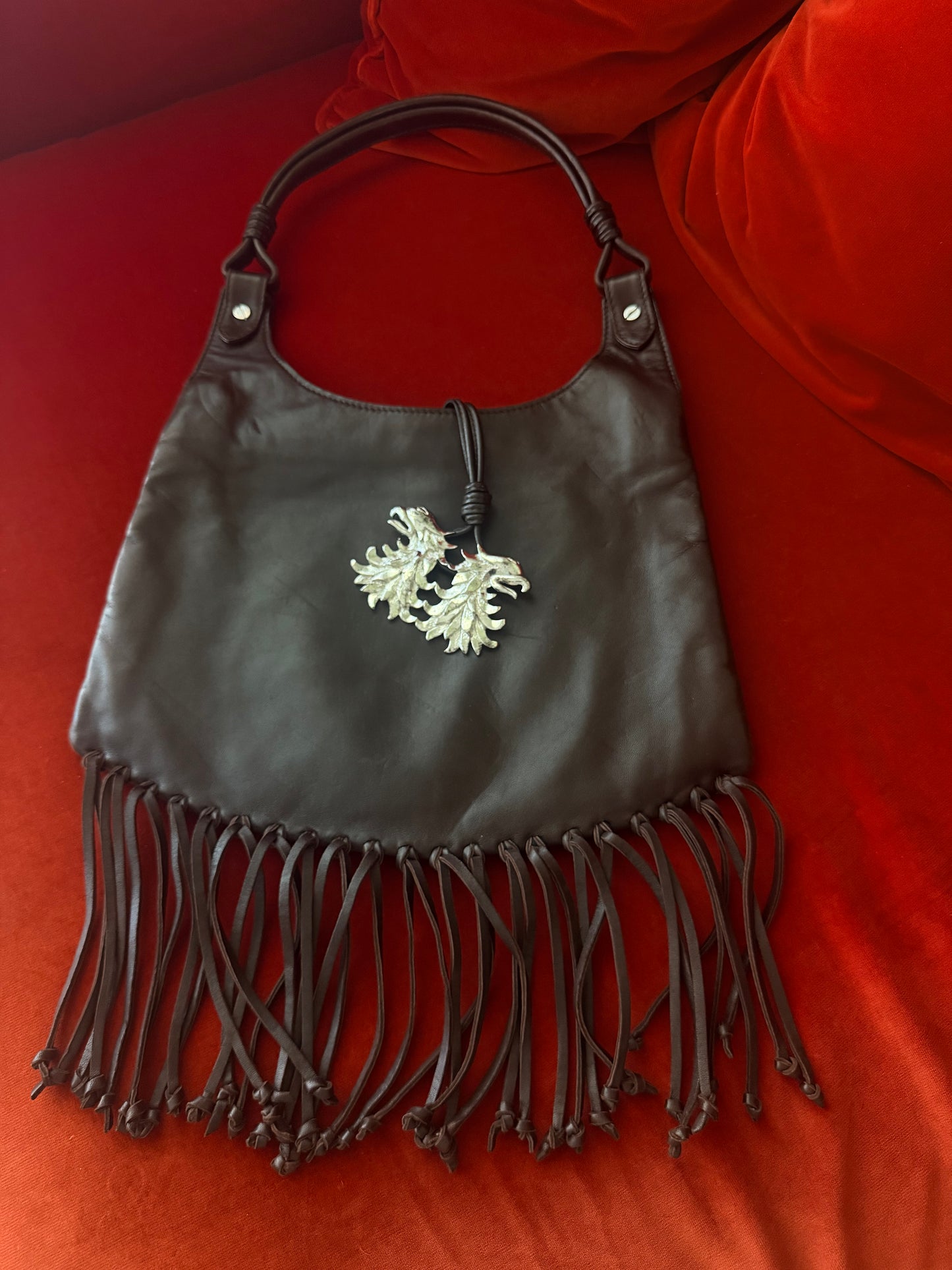 Valentino borsa con frange