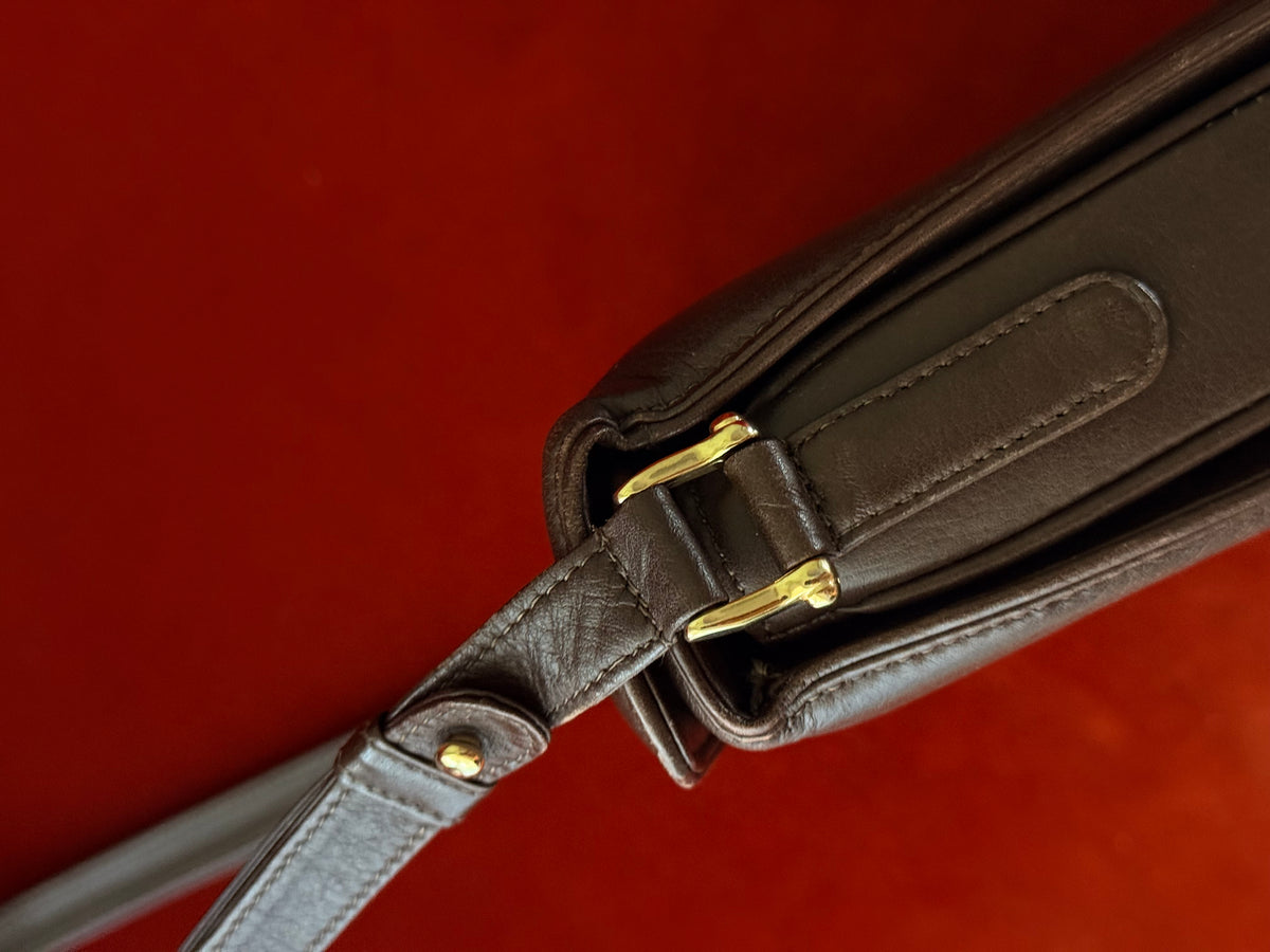 Borsa vintage in nappa a spalla