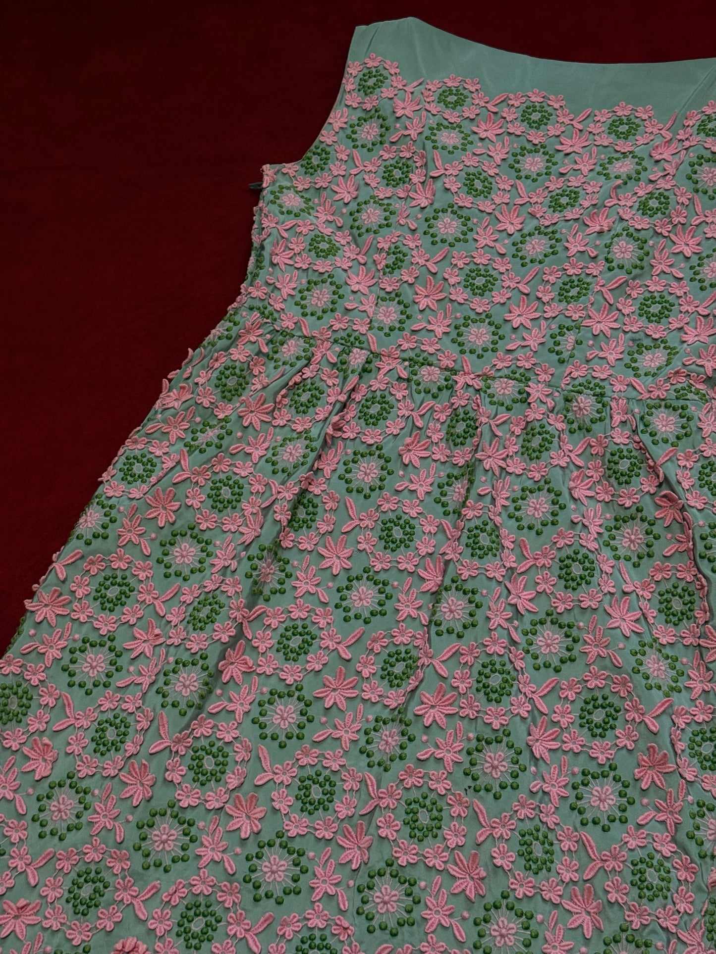 Prada abito con ricami P/E 2012