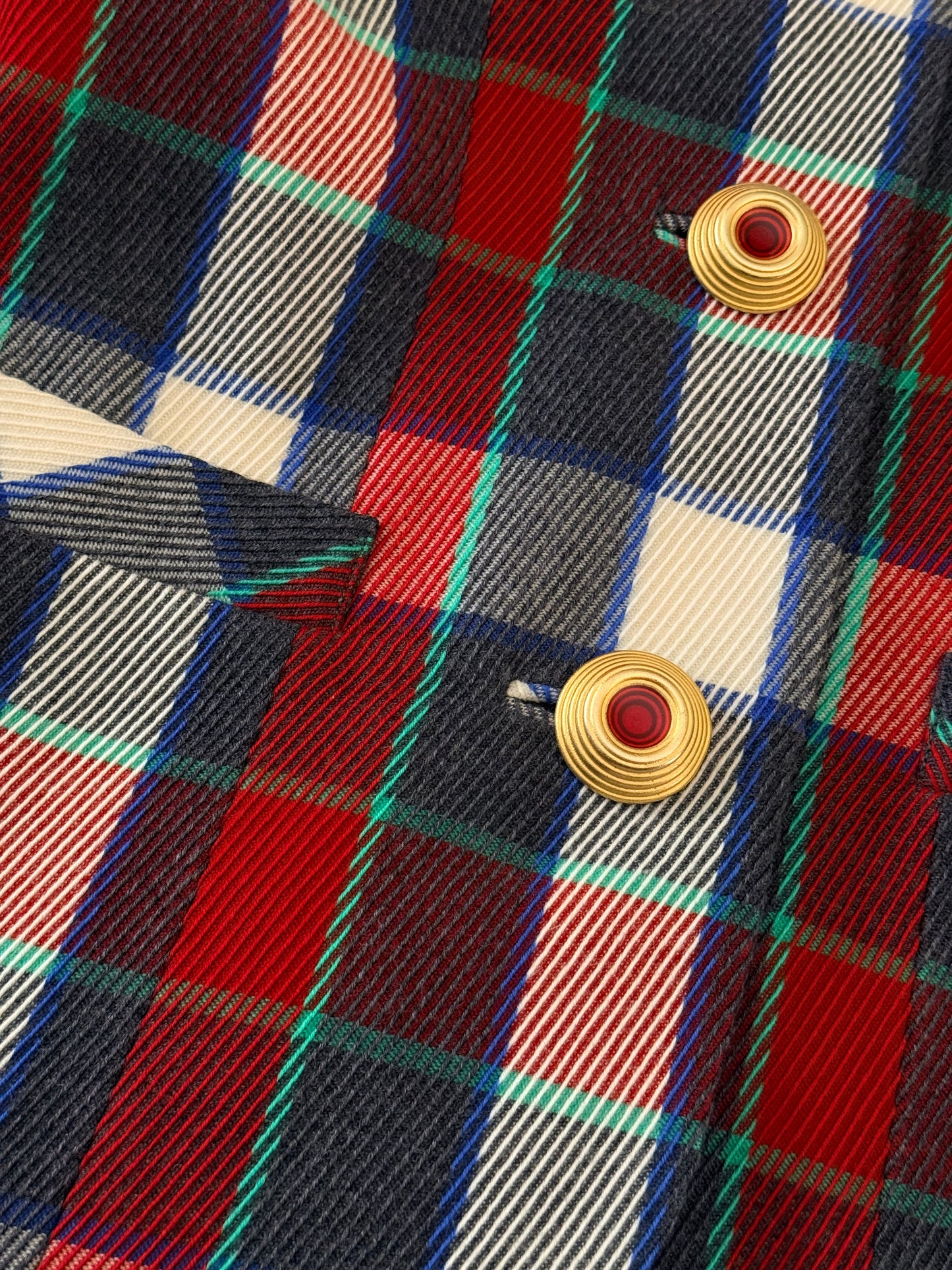 Gai Mattiolo blazer stampa tartan