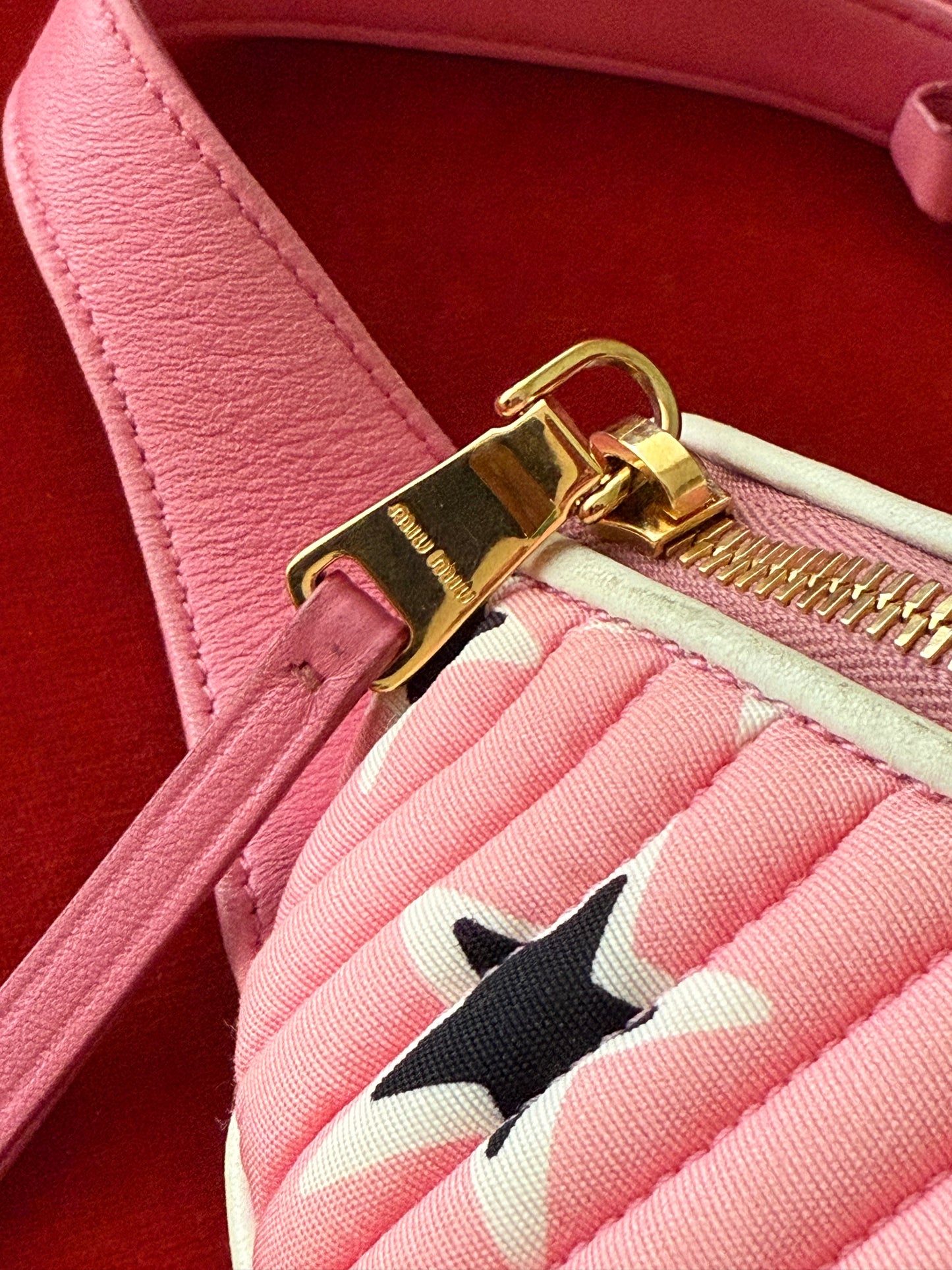 Miu Miu quilted bum bag