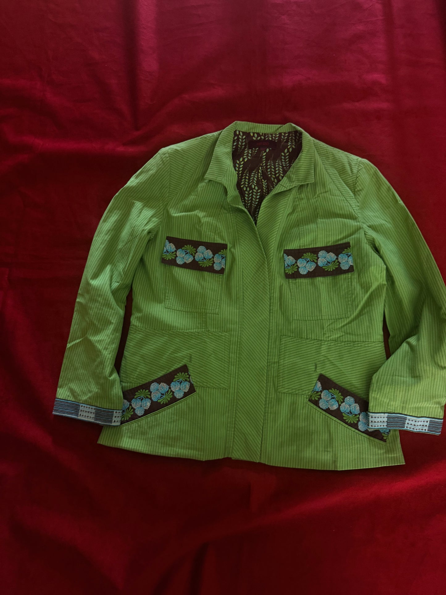 Kenzo Paris giacca vintage con ricami