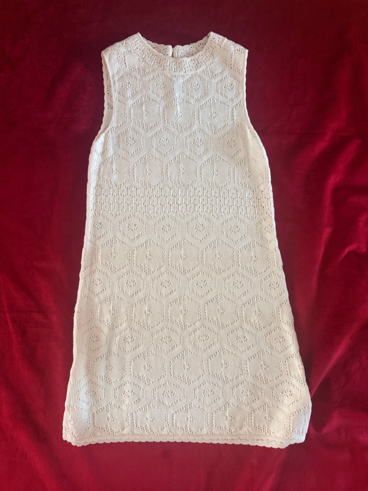 Miu Miu abito in maglia traforato