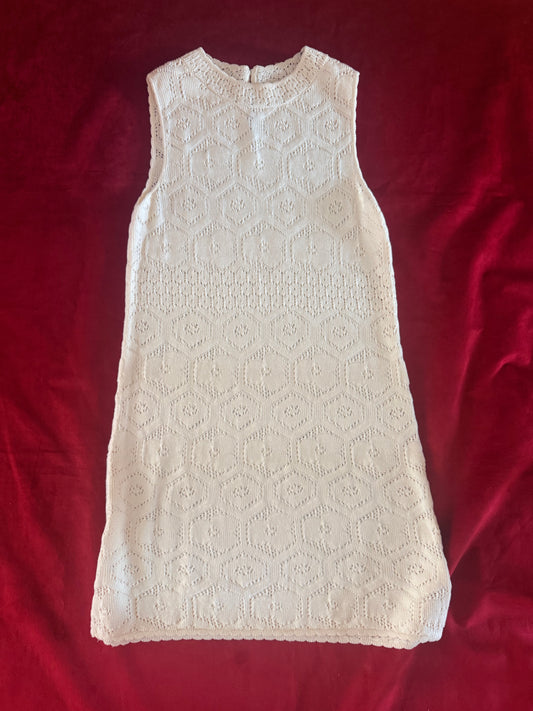 Miu Miu abito in maglia traforato