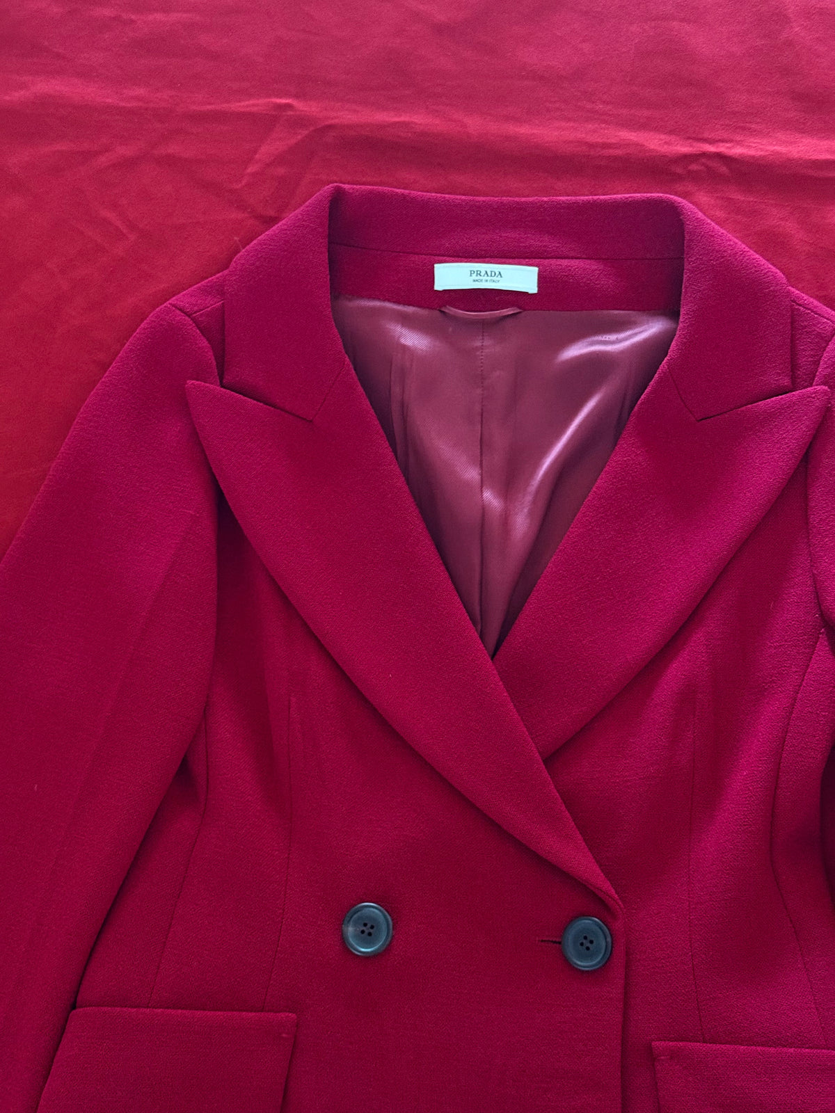 Prada giacca doppiopetto A/I 2009
