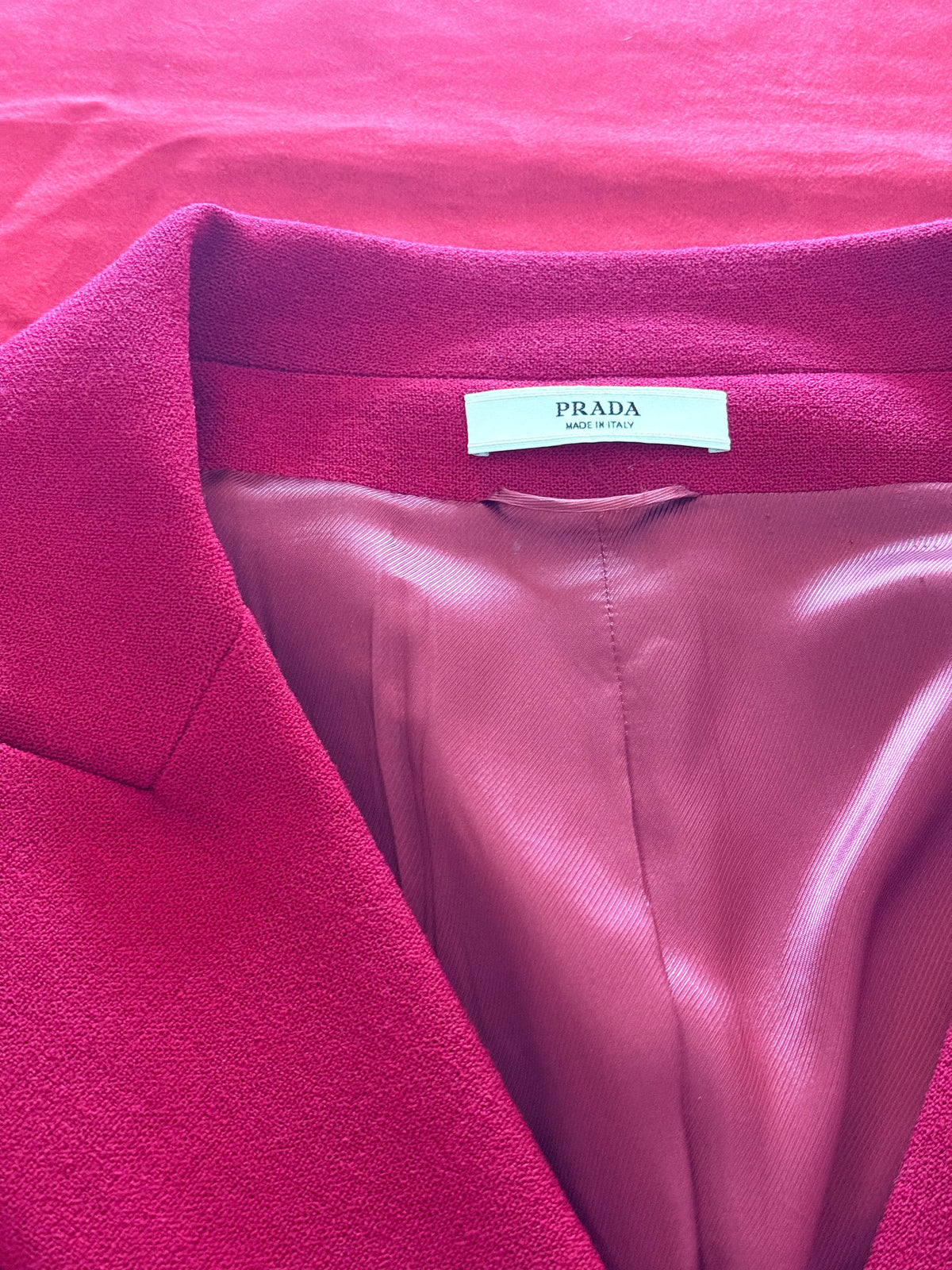 Prada giacca doppiopetto A/I 2009