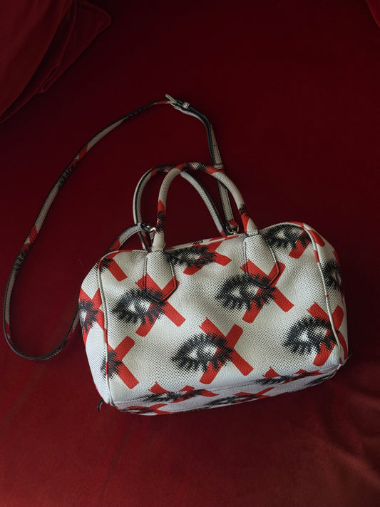 Prada borsa stampa occhi Resort 2016