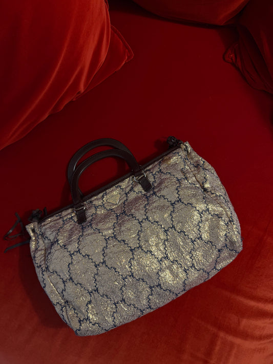 Prada borsa broccato oro P/E 2002