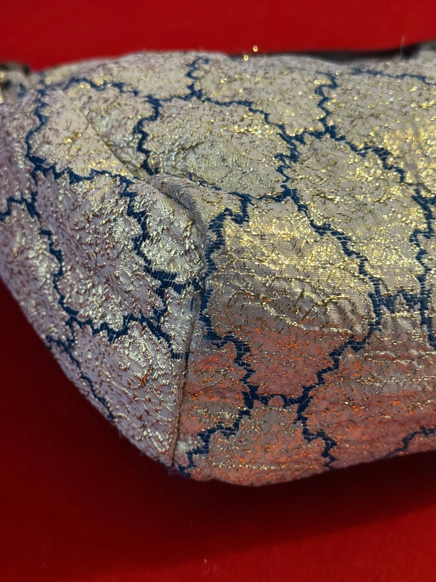 Prada borsa broccato oro P/E 2002