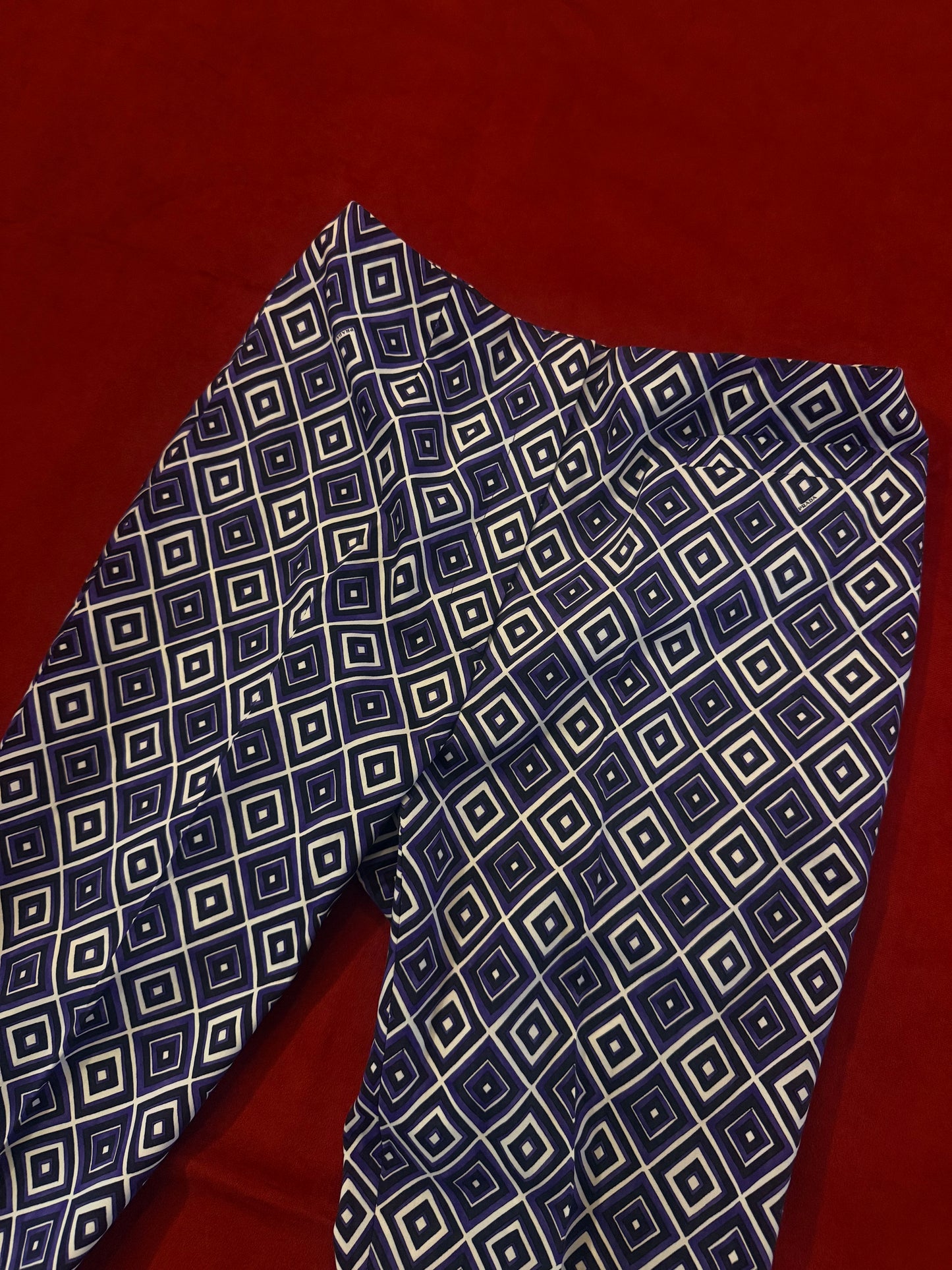 Prada pantaloni a rombi A/I 2012