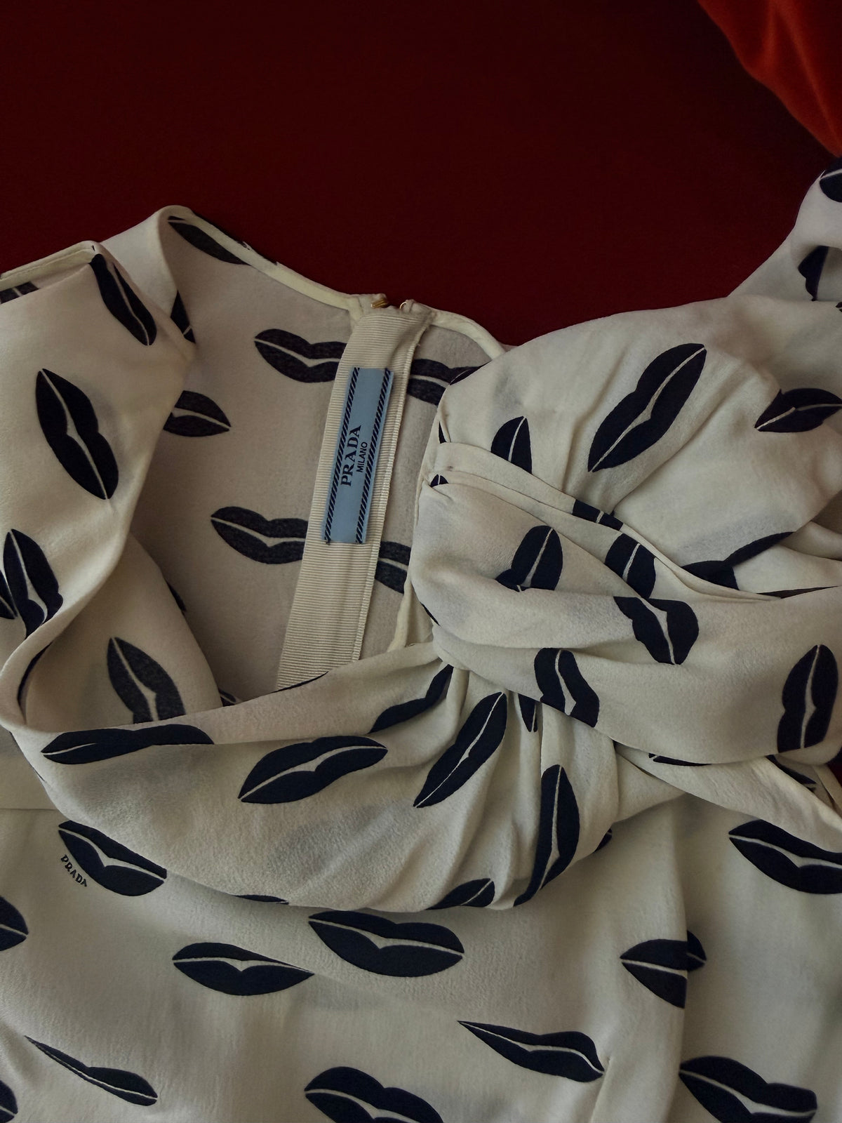 Prada “lips” top Resort 2012