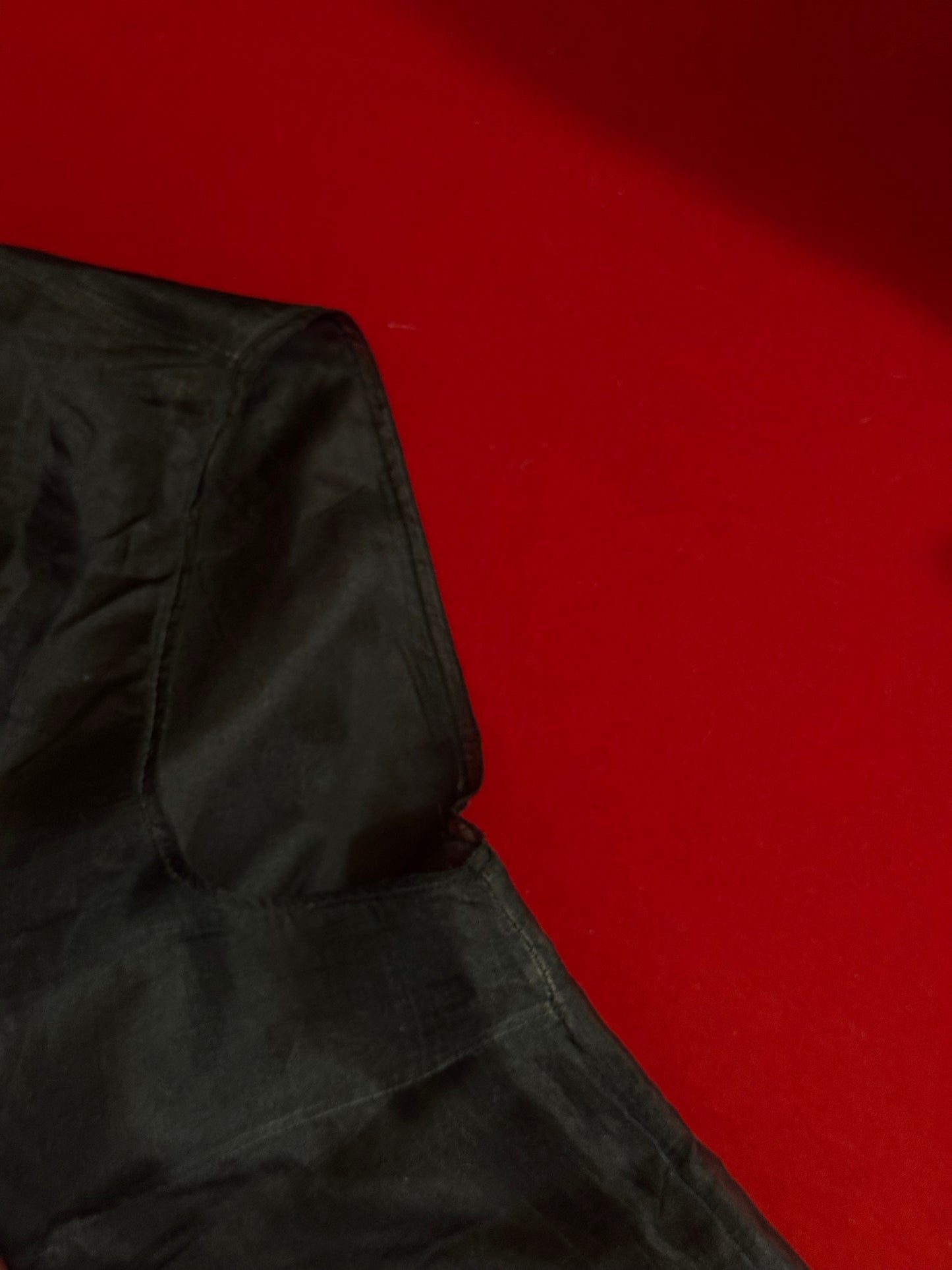 Prada top in seta con ruches P/E 2002