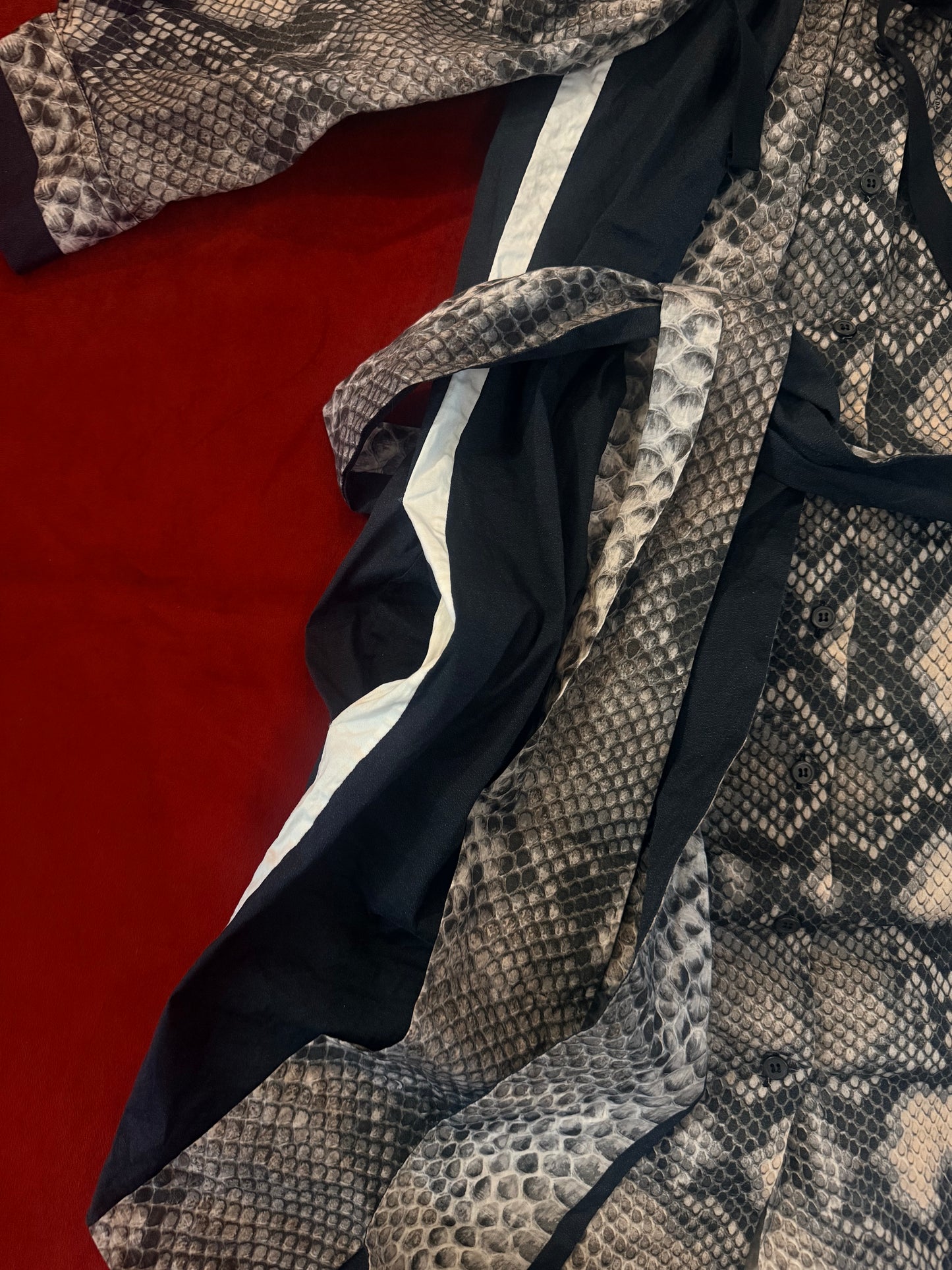 Prada soprabito stampa pitone P/E 2009