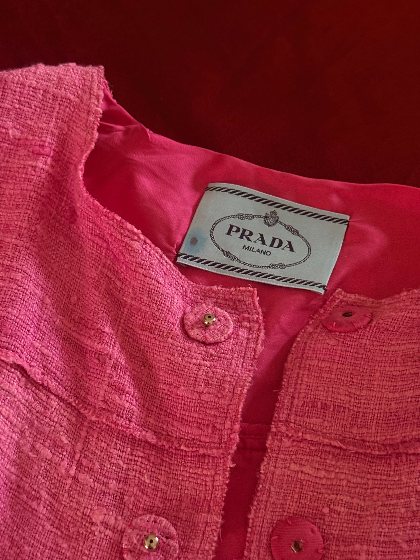 Prada giacca vintage in seta