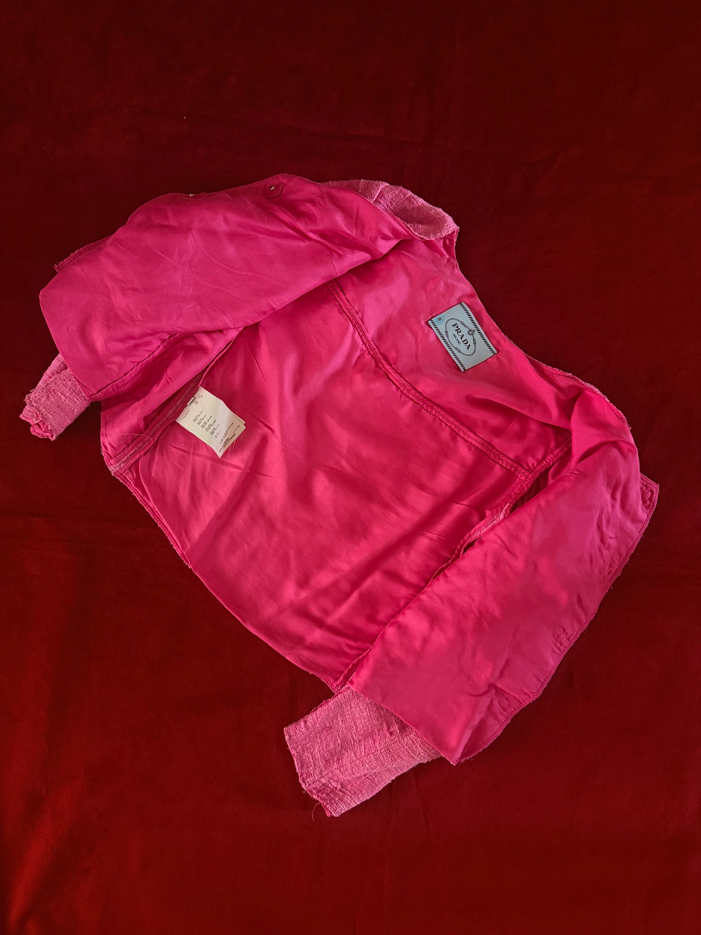 Prada giacca vintage in seta
