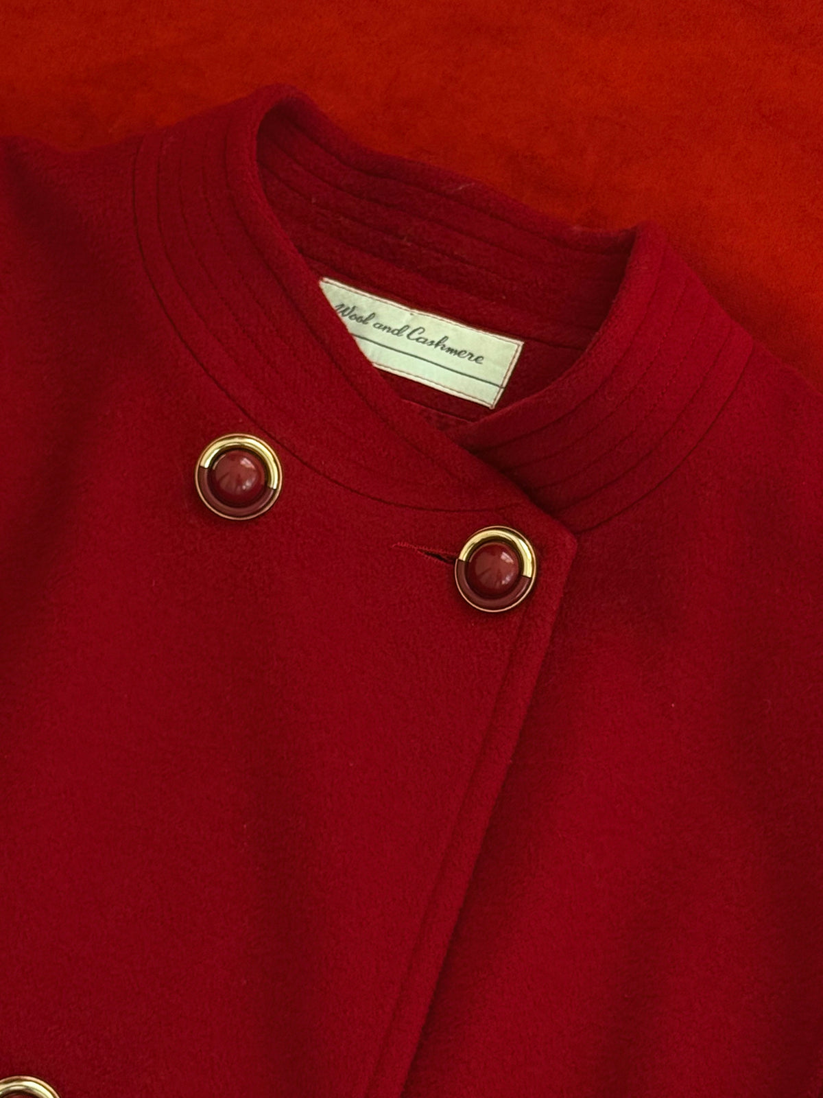 Vintage french cachemire coat 3