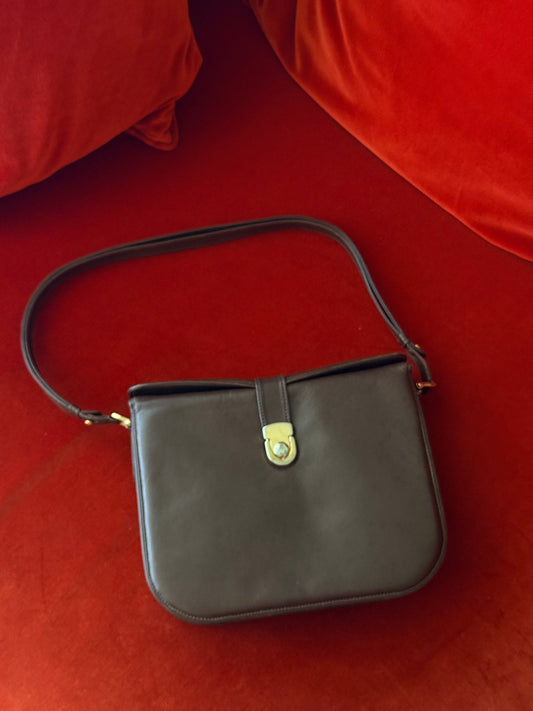 Borsa vintage in nappa a spalla