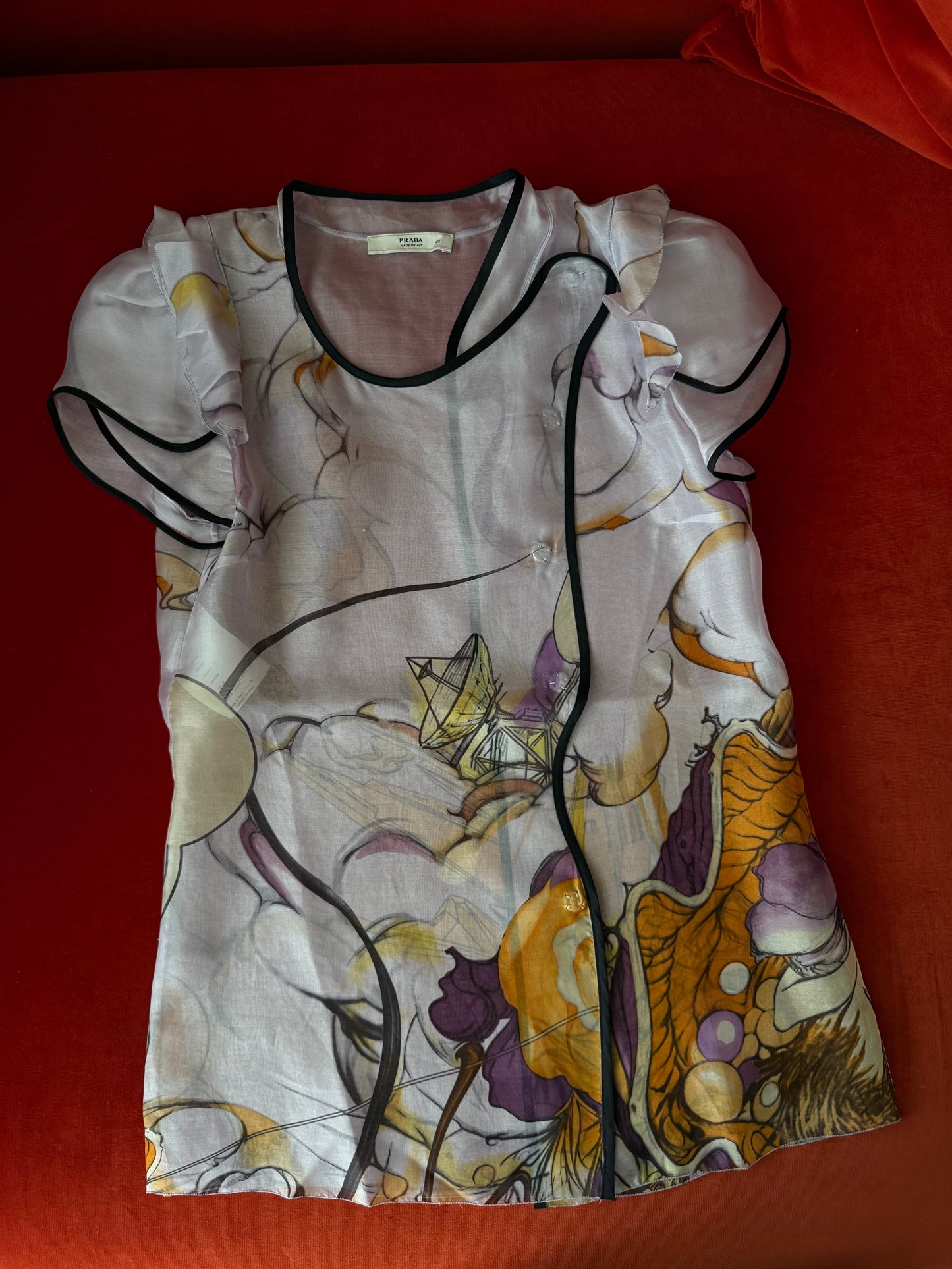 Prada top in seta P/E 2008