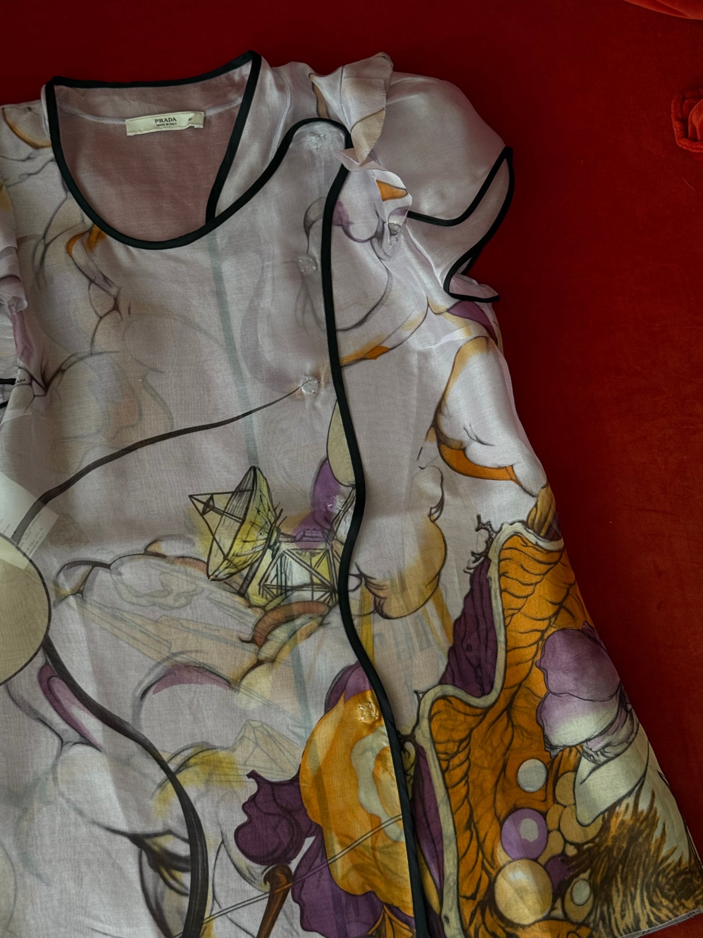 Prada top in seta P/E 2008
